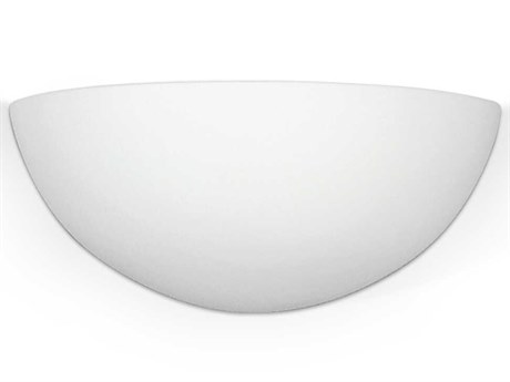 A19 Gran Thera 1-Light White ADA Wall Sconce