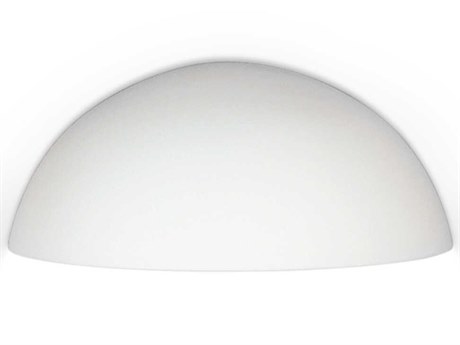 A19 Gran Thera 2-Light White Wall Sconce