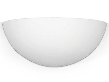 A19 Great Thera 2-Light White Wall Sconce