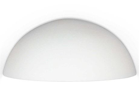 A19 Great Thera 2-Light White Wall Sconce