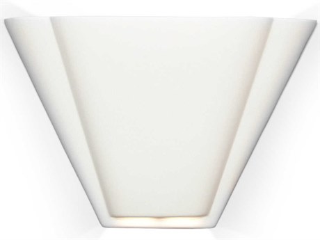 A19 Nova Scotia 1-Light White Wall Sconce