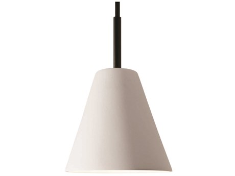 A19 Strands 1-Light White LED Mini Pendant