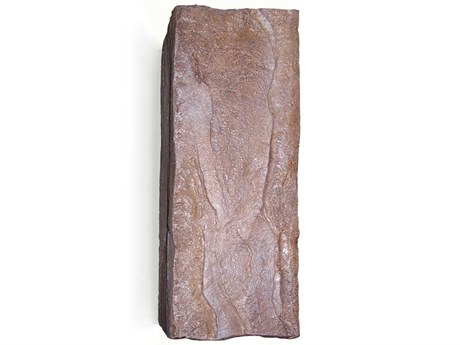 A19 Stone 1-Light Brown Wall Sconce