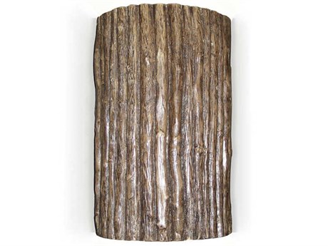 A19 Twigs 1-Light Twig Brown Wall Sconce