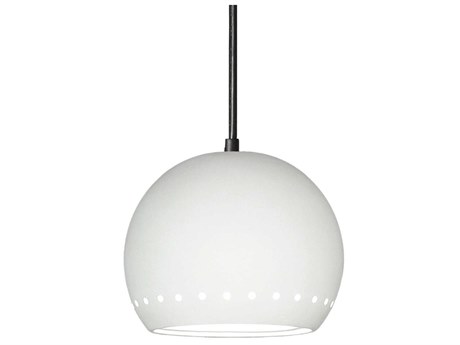 A19 St. Vincent 1-Light White Globe Mini Pendant