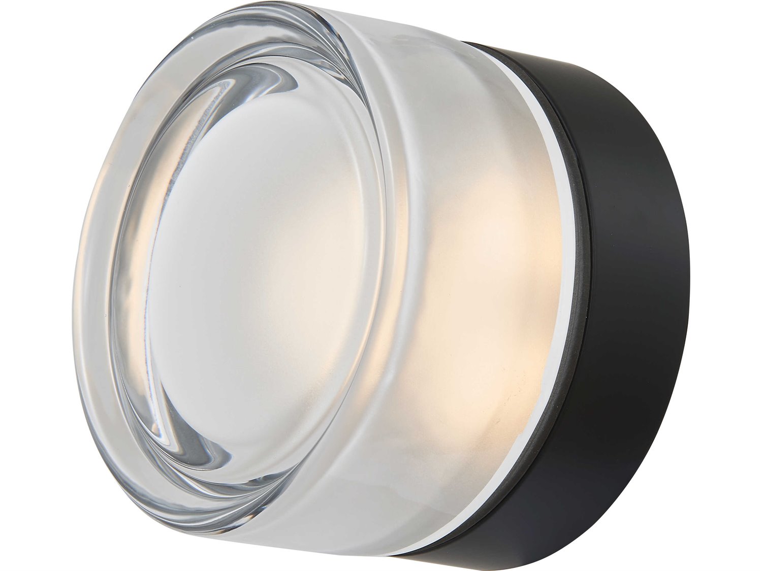 Abra Elf 1-Light Outdoor Wall Light in Matte Black