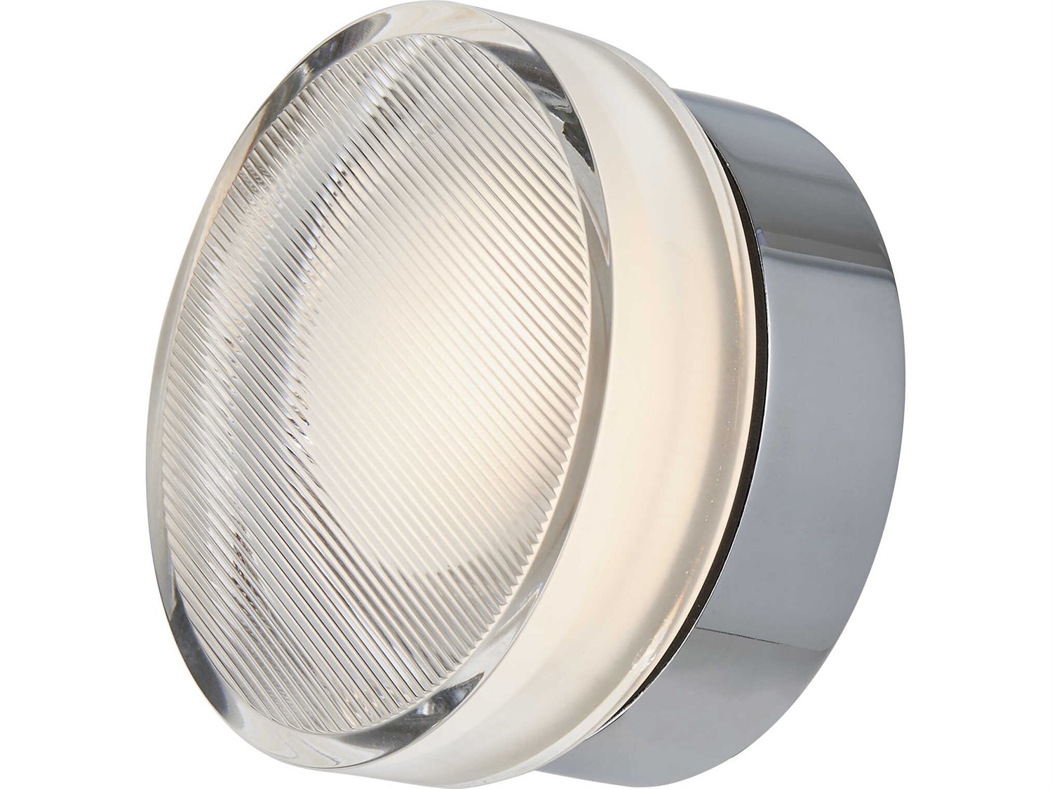 Abra Elf 1-Light Outdoor Wall Light in Chrome