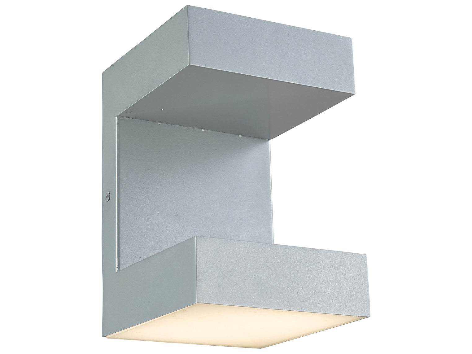 Abra Yoga 2-Light Outdoor Wall Light in Silica