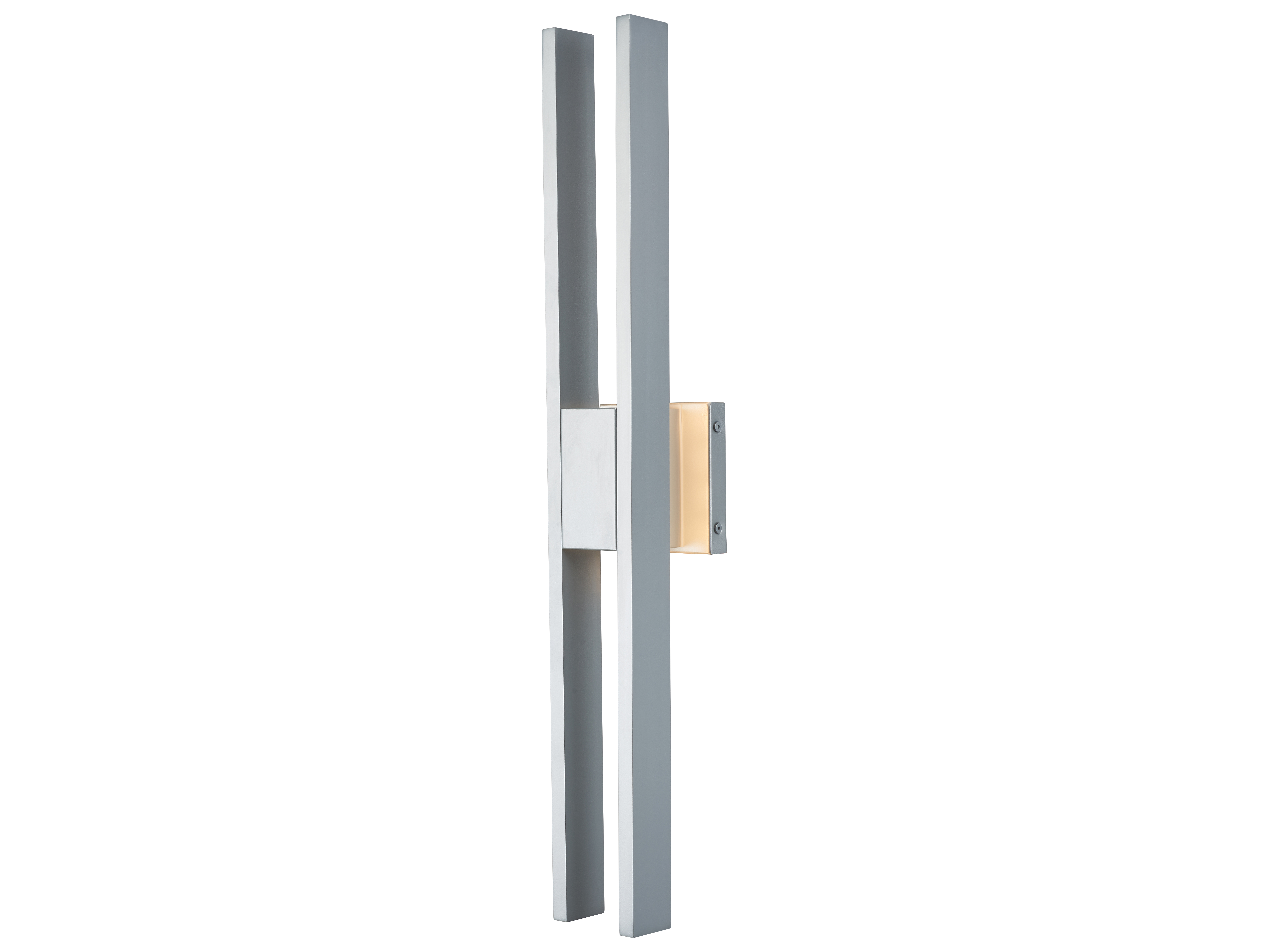 Abra Slate 2-Light Outdoor Wall Light in Silica