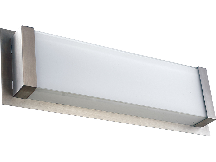 Abra Atom 1-Light Outdoor Wall Light in Stainless Steel