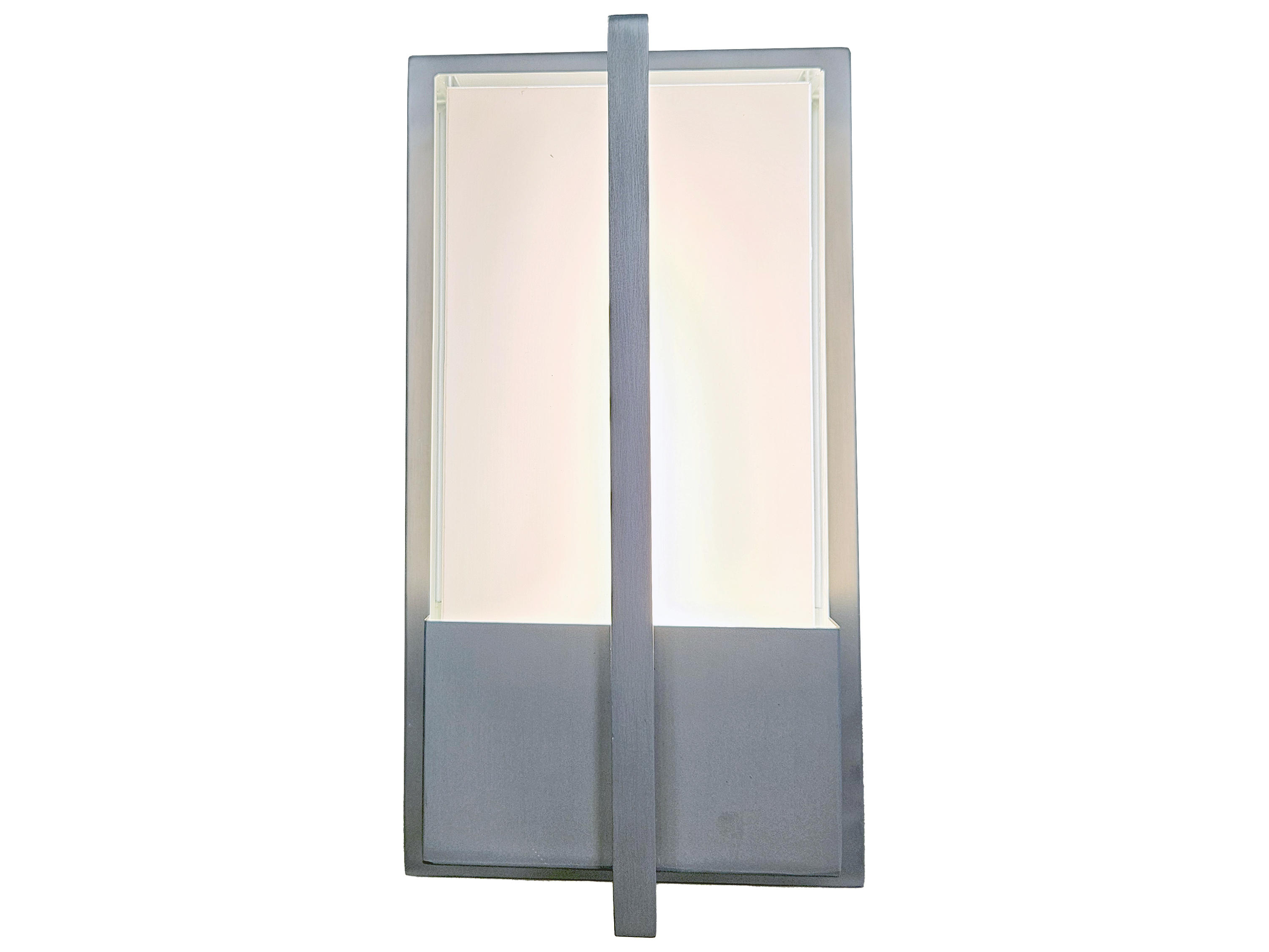 Abra Neutron 1-Light Outdoor Wall Light in Anodized Aluminum