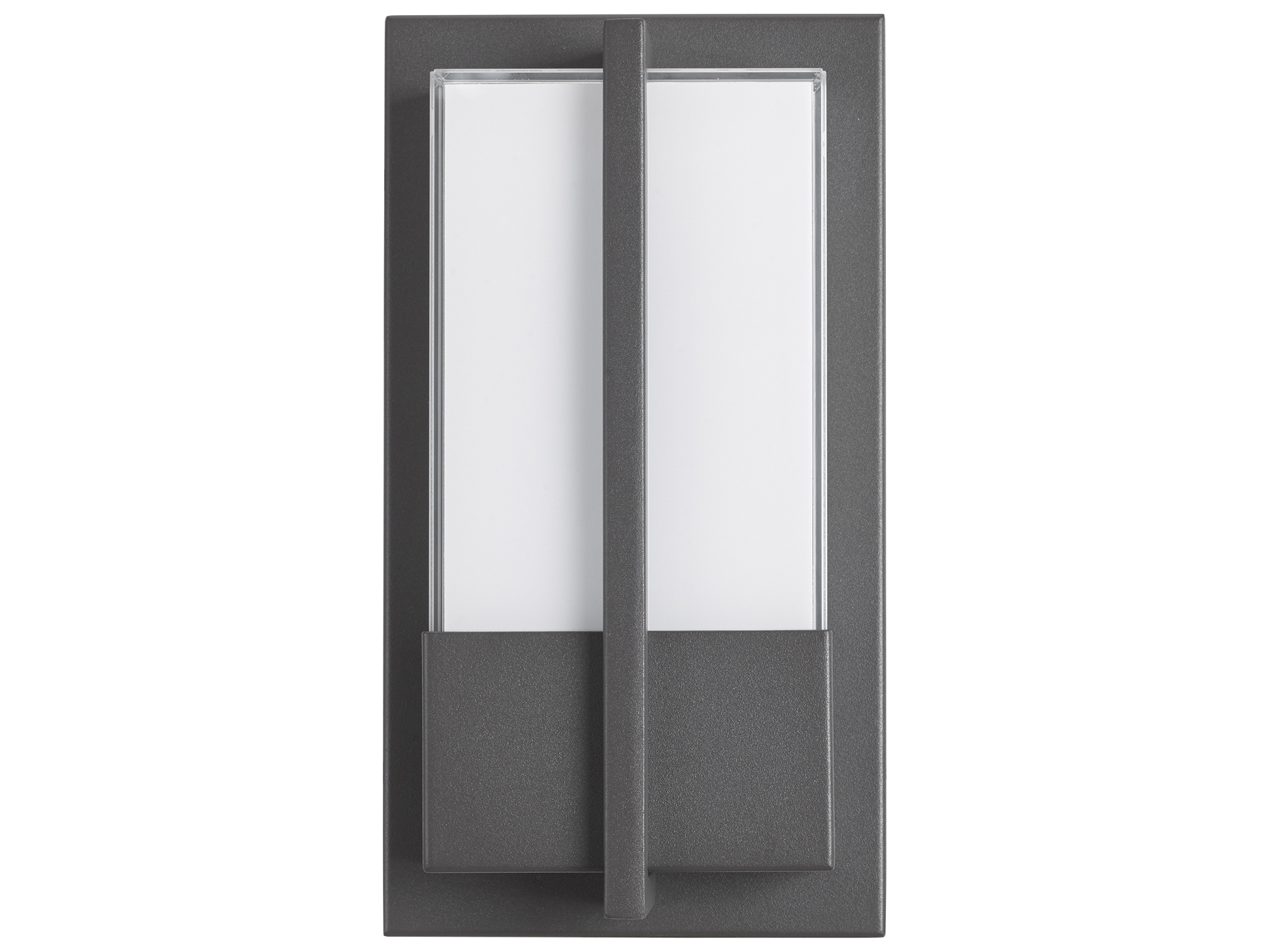 Abra Neutron 1-Light Outdoor Wall Light in Matte Black