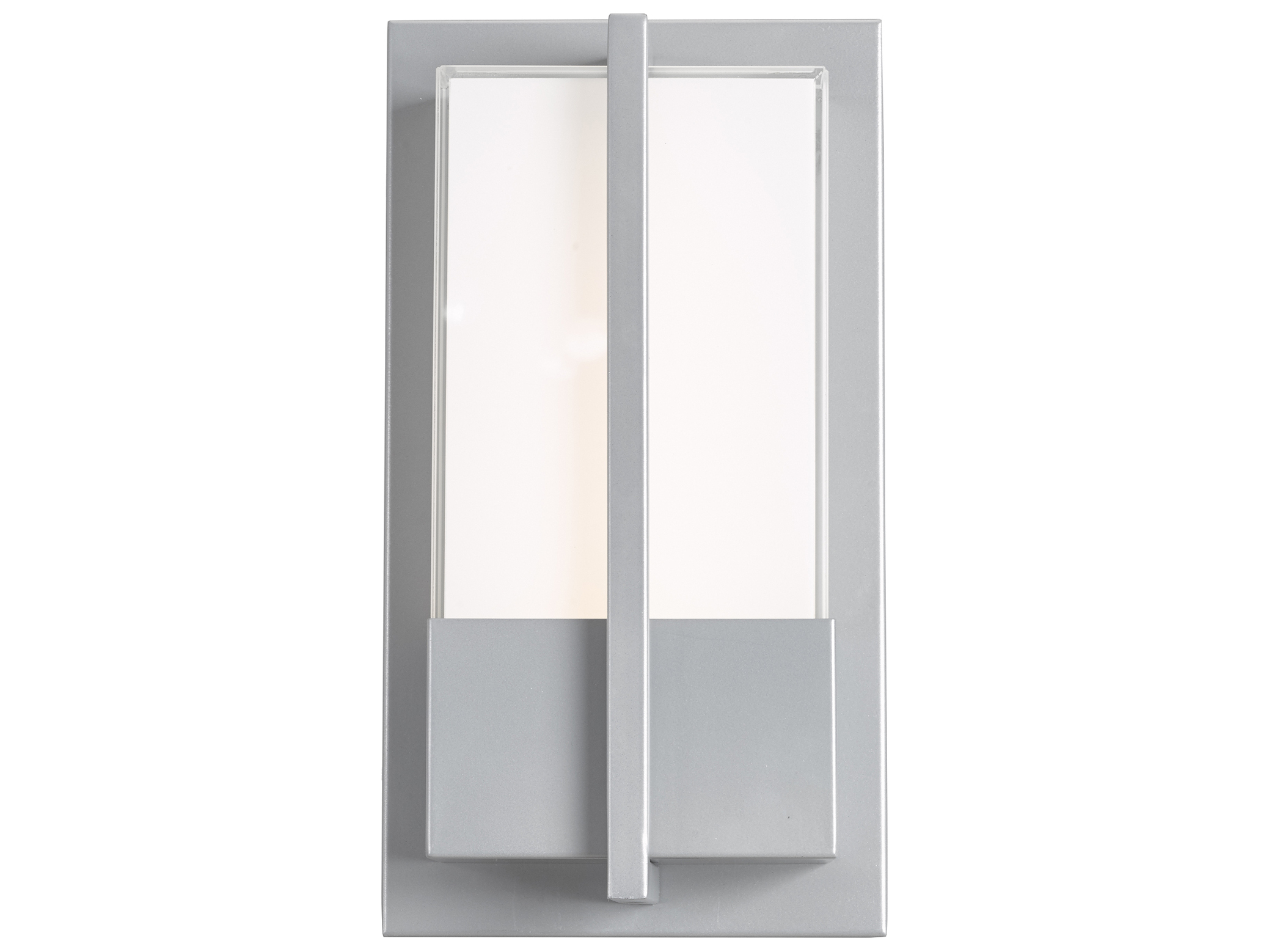 Abra Neutron 1-Light Outdoor Wall Light in Silica