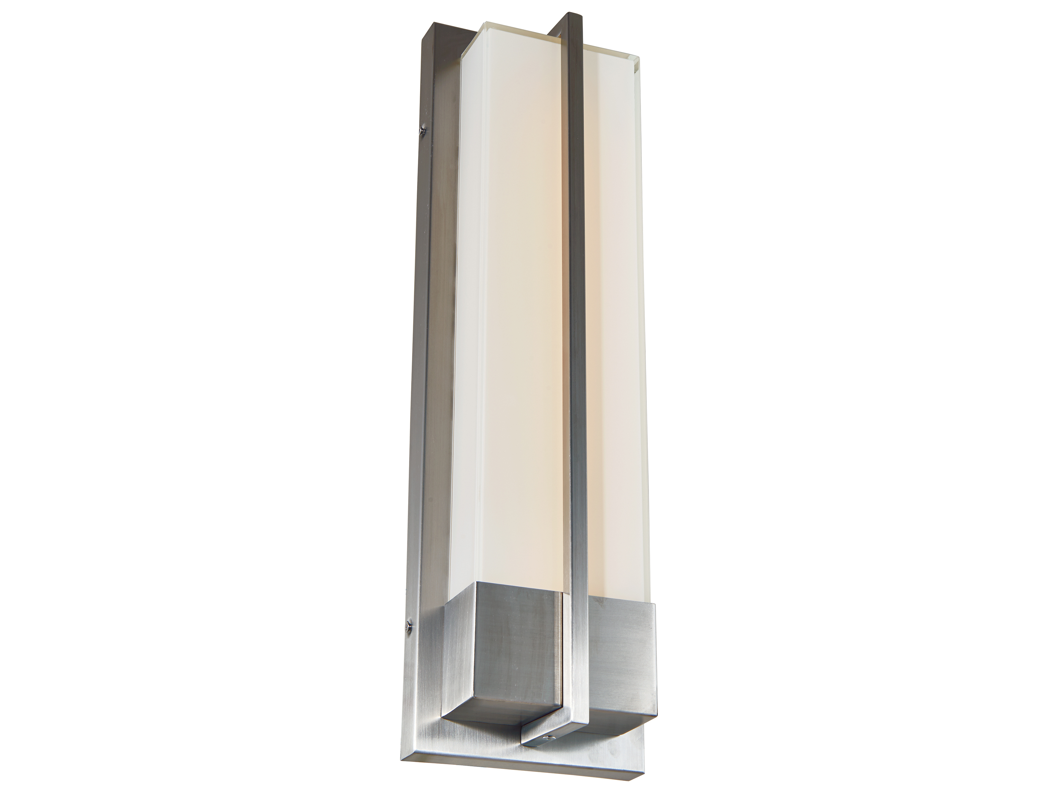 Abra Neutron 1-Light Outdoor Wall Light in Stainless Steel