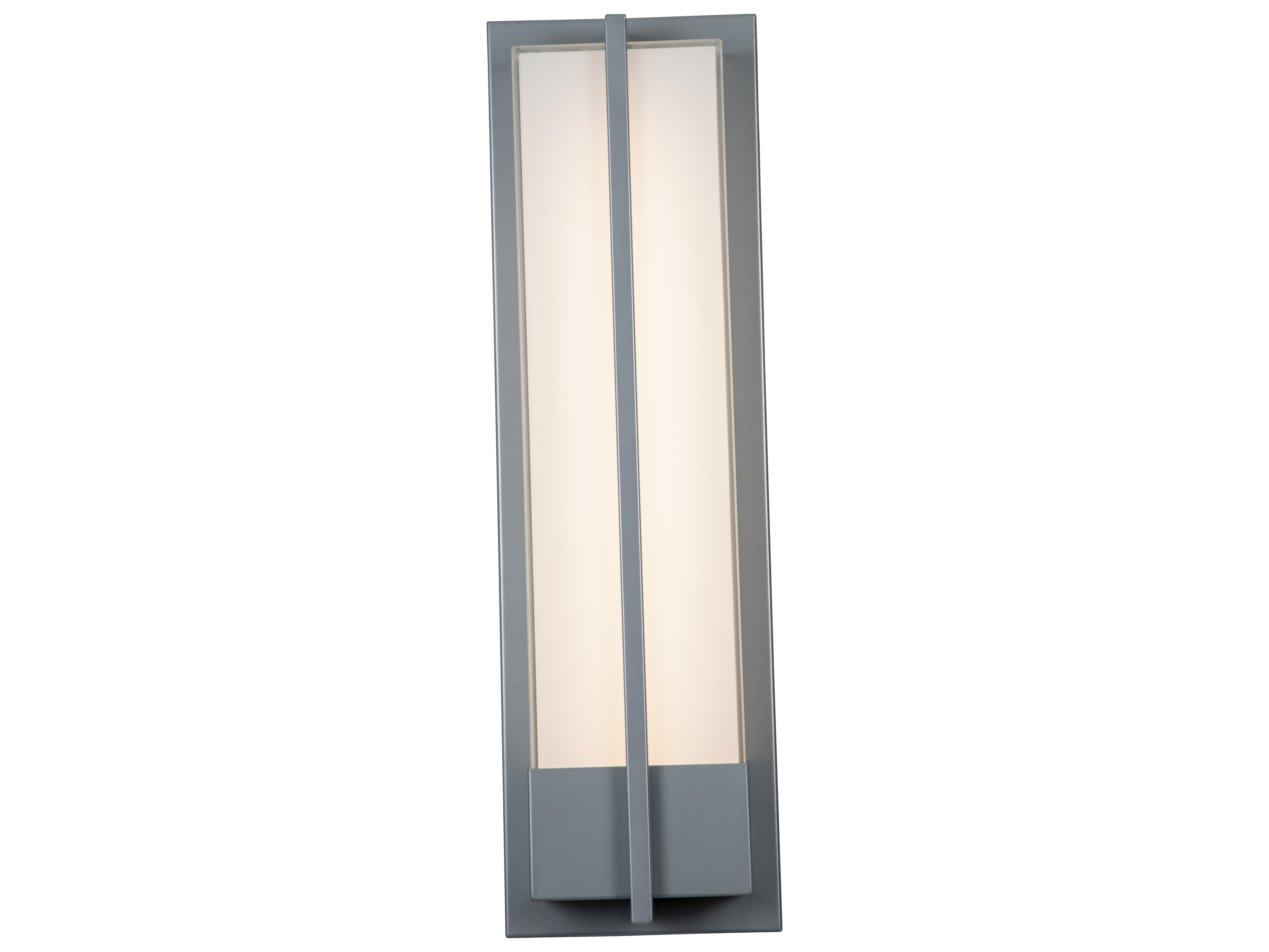 Abra Neutron 1-Light Outdoor Wall Light in Silica
