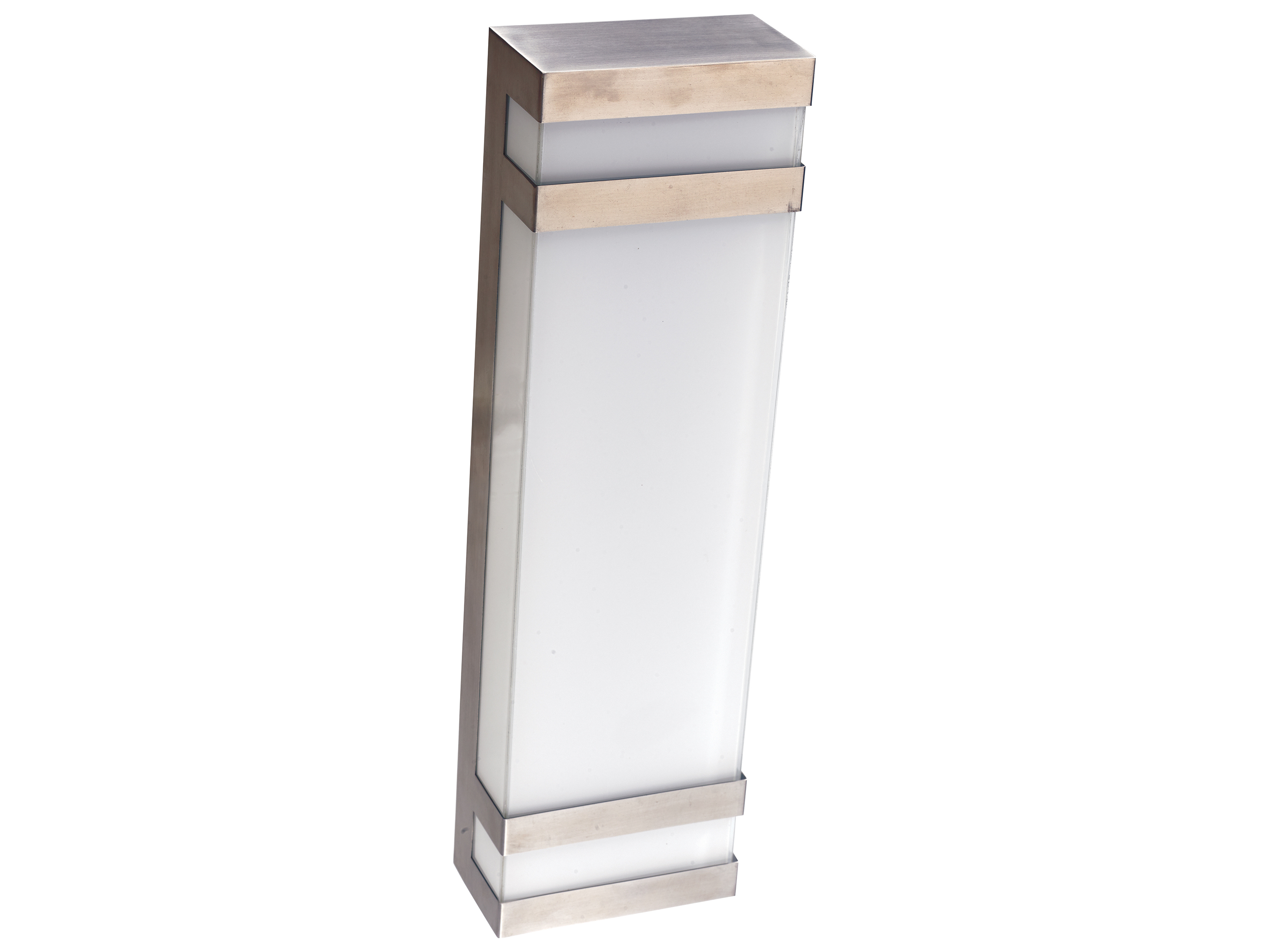 Abra Proton 1-Light Outdoor Wall Light in Stainless Steel
