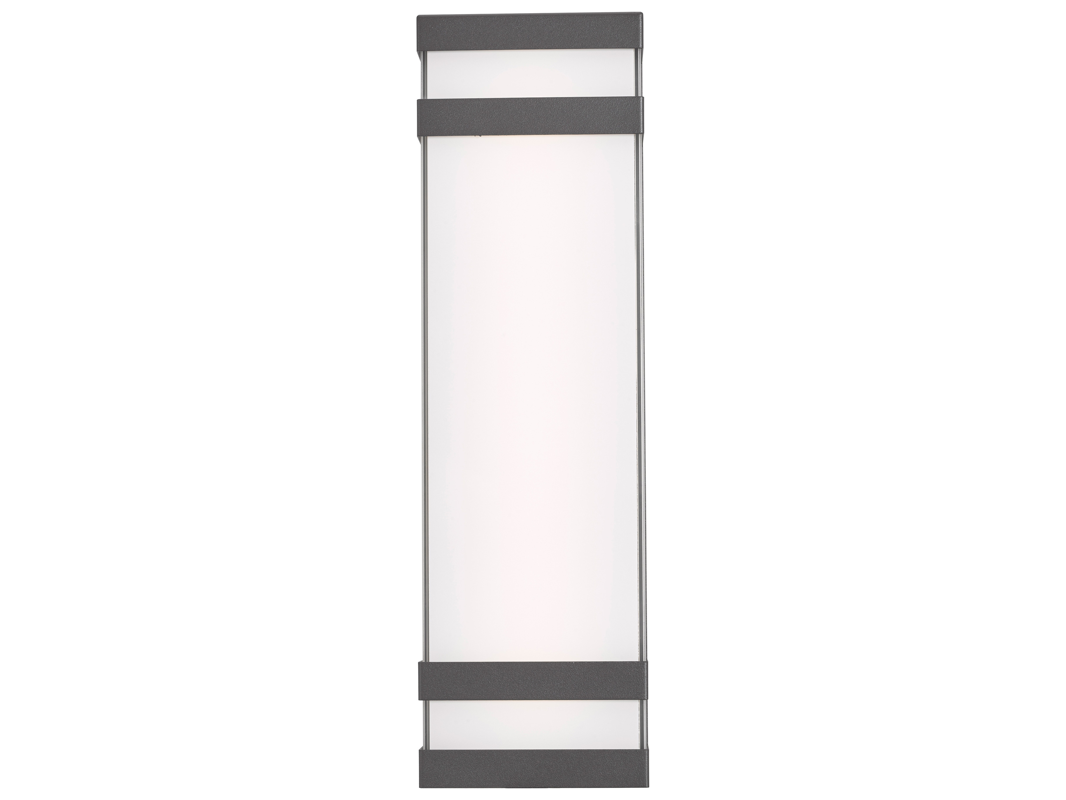 Abra Proton 1-Light Outdoor Wall Light in Matte Black
