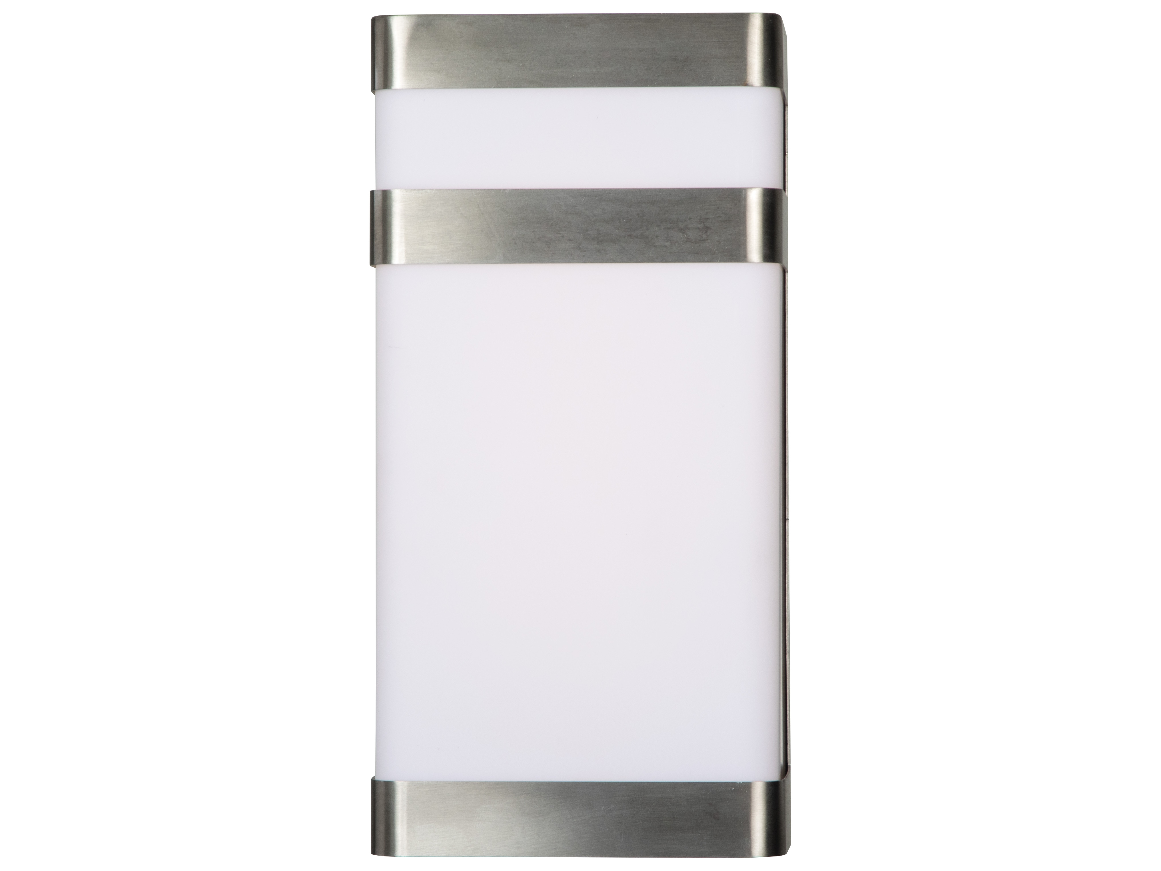 Abra Sentinel 1-Light Outdoor Wall Light in Stainless Steel