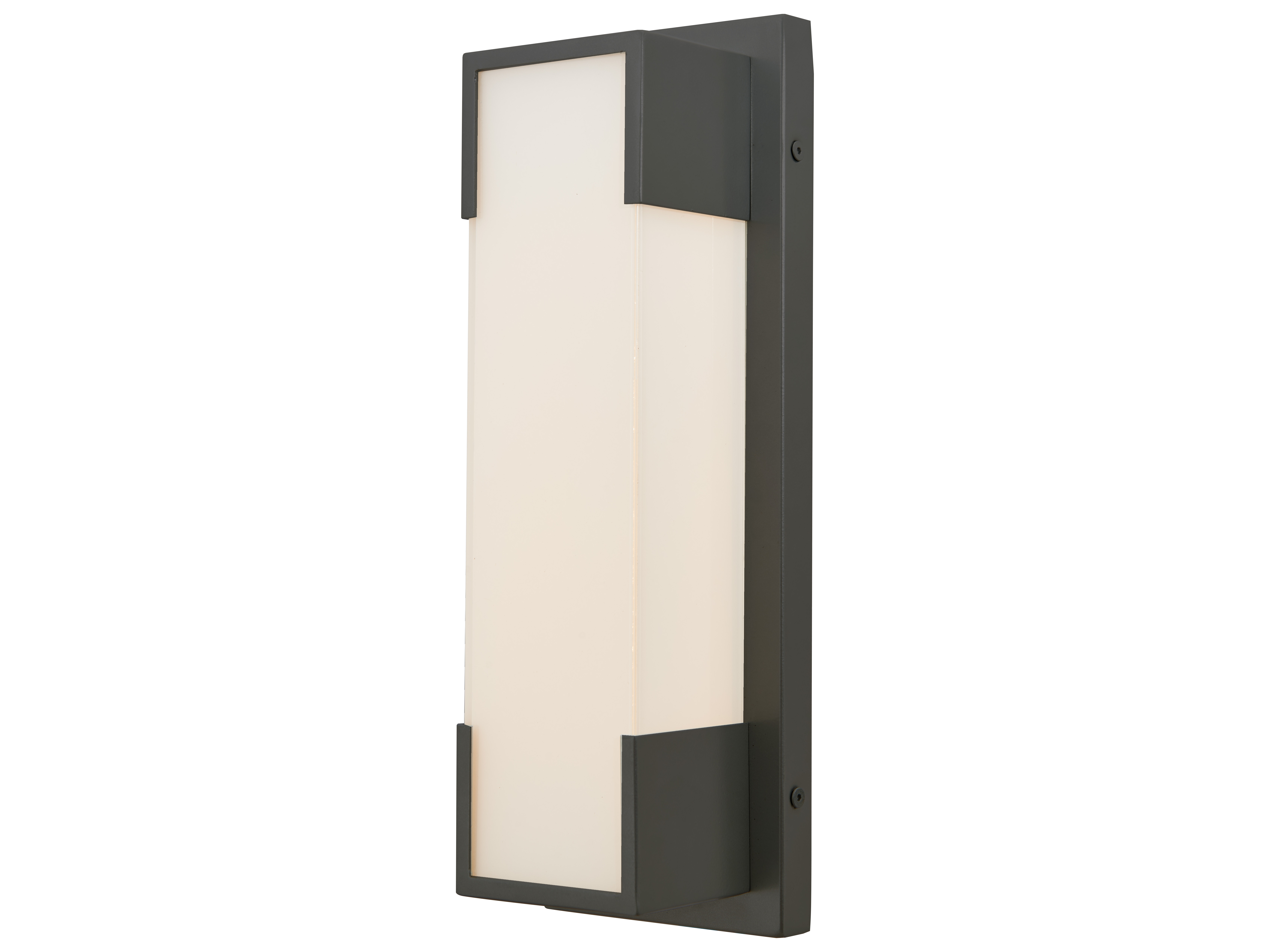 Abra Titon 1-Light Outdoor Wall Light in Matte Black