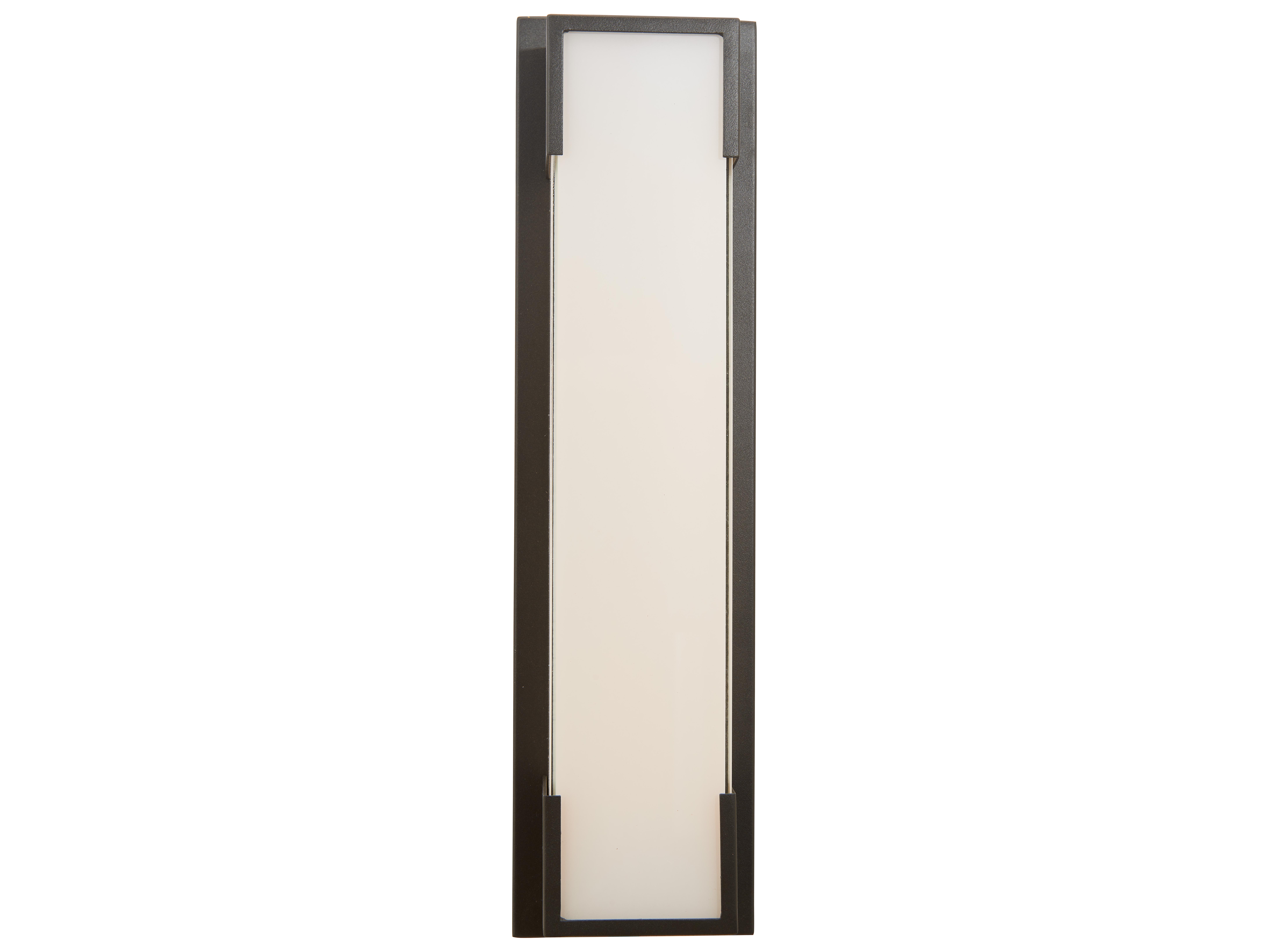 Abra Titon 1-Light Outdoor Wall Light in Matte Black
