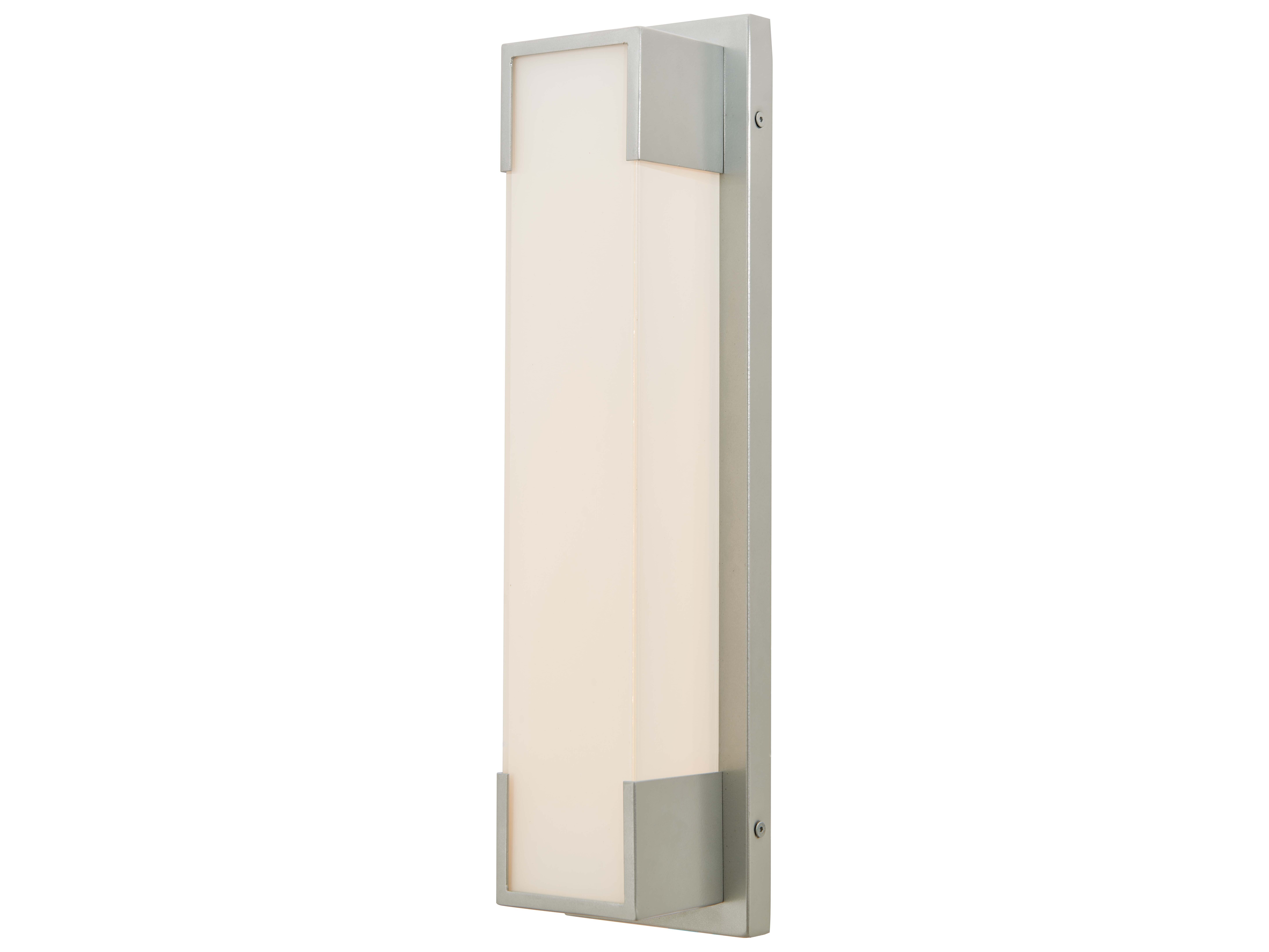 Abra Titon 1-Light Outdoor Wall Light in Silica