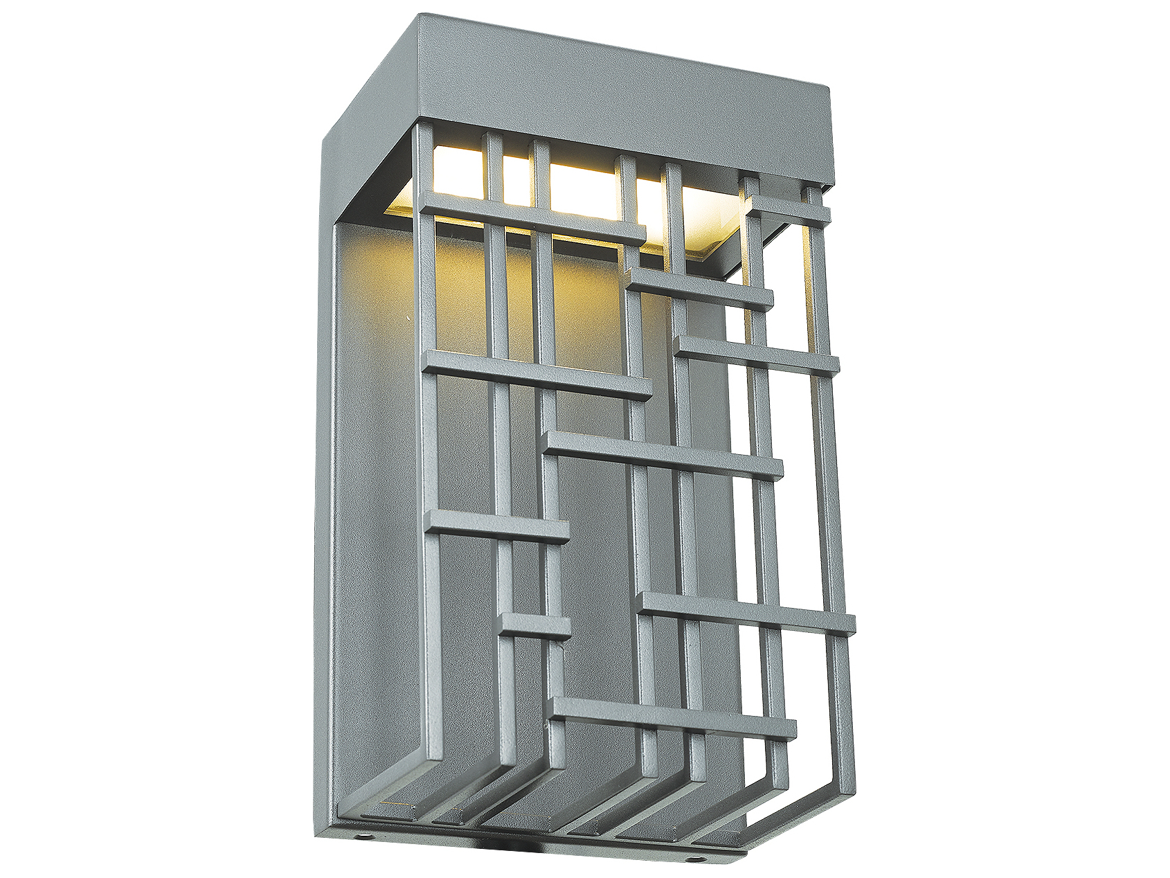 Abra Aspen 1-Light Outdoor Wall Light in Silica