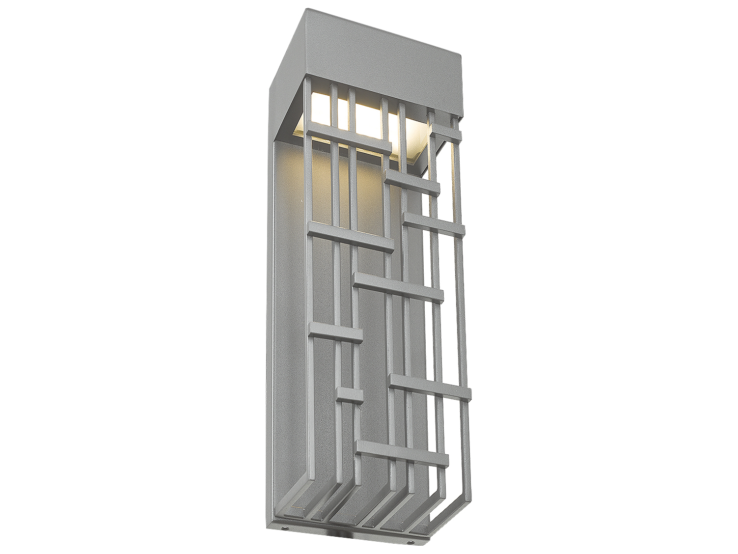 Abra Aspen 1-Light Outdoor Wall Light in Silica