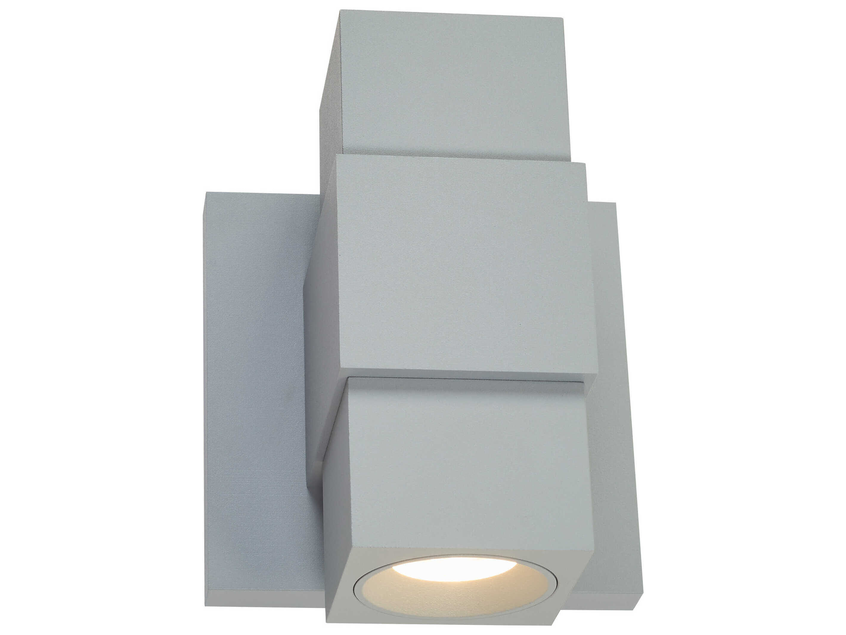 Abra Optics 1-Light Outdoor Wall Light in Silica