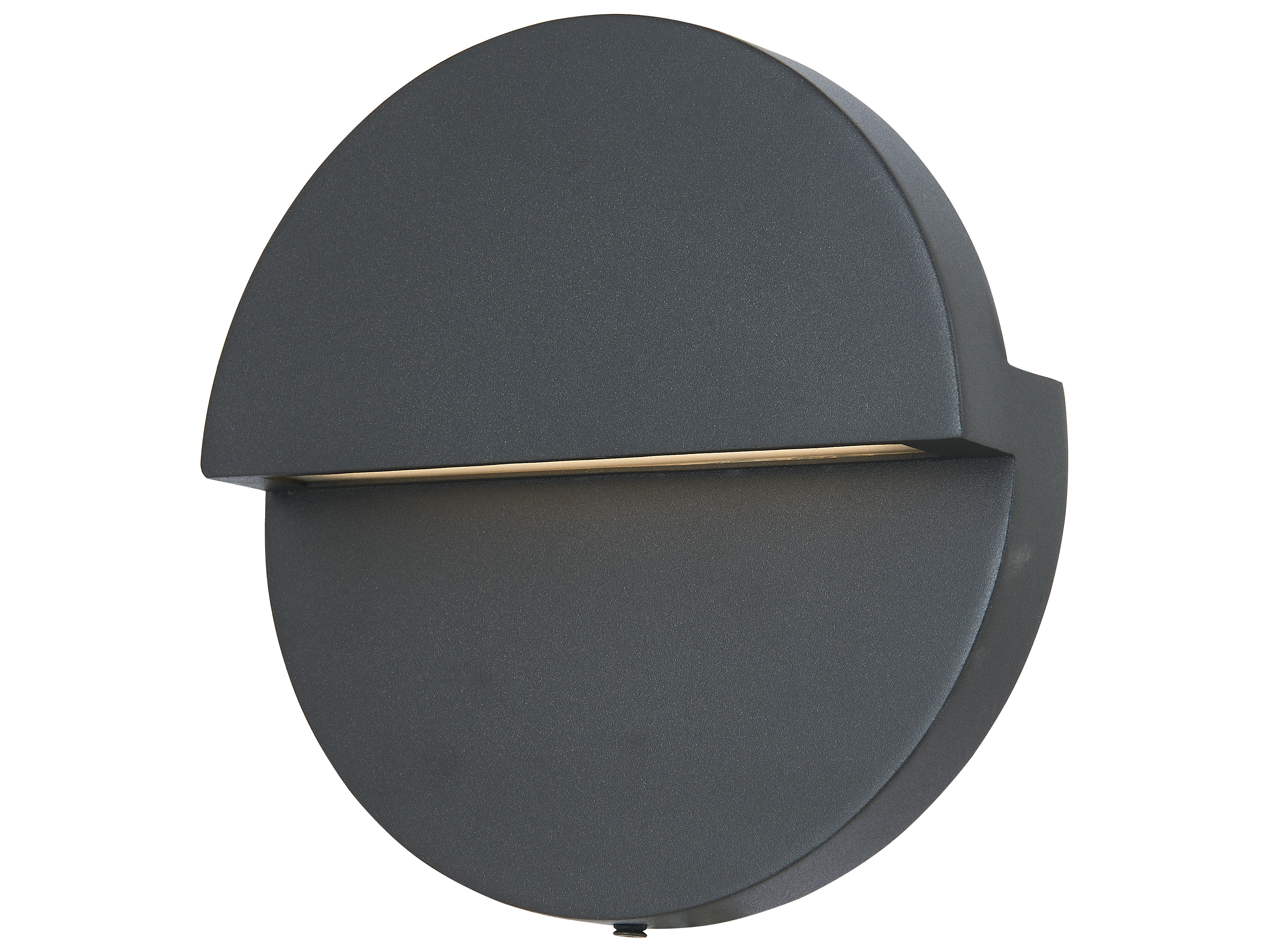Abra Mona Lisa 1-Light Outdoor Wall Light in Matte Black
