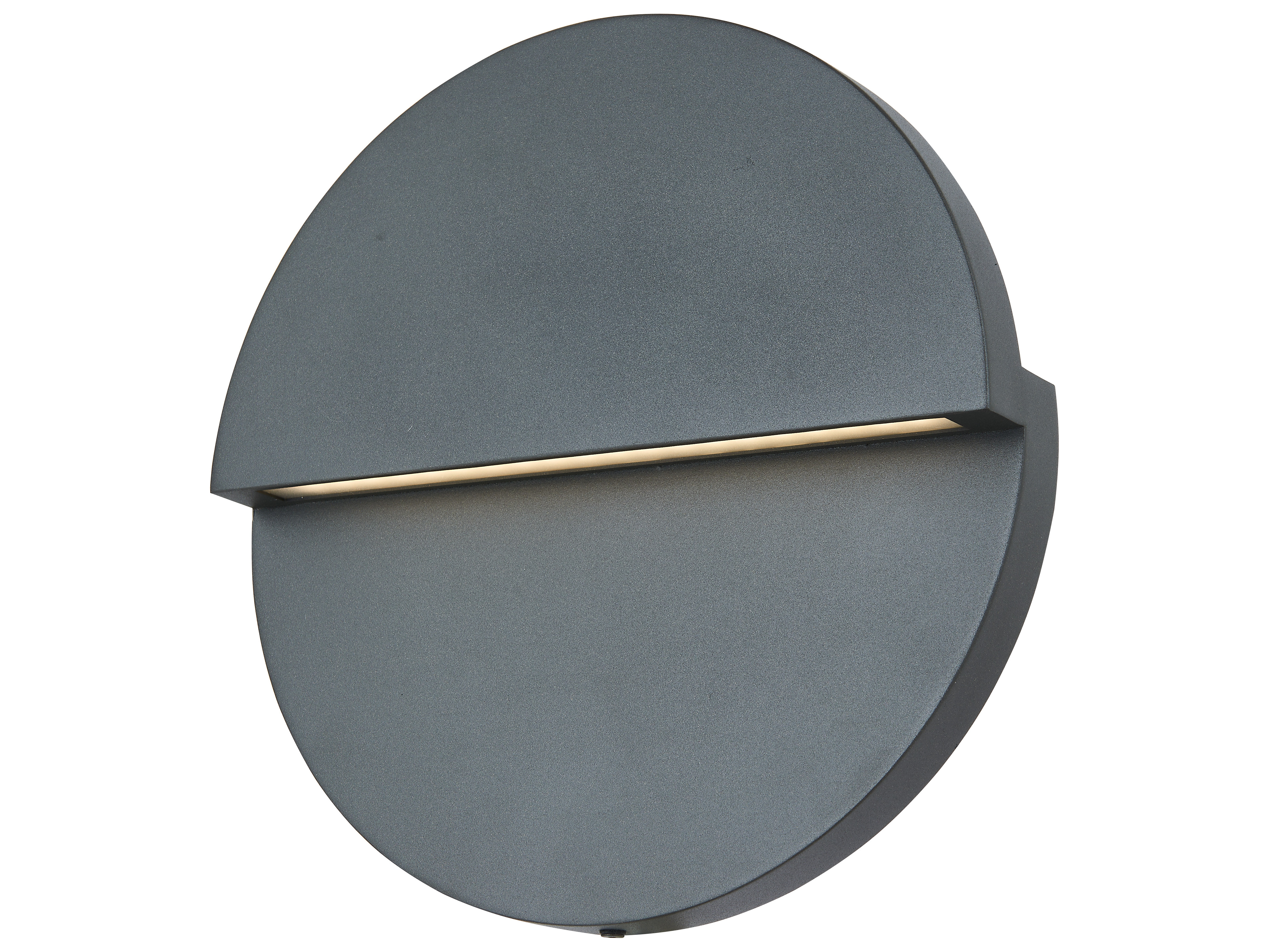 Abra Mona Lisa 1-Light Outdoor Wall Light in Matte Black