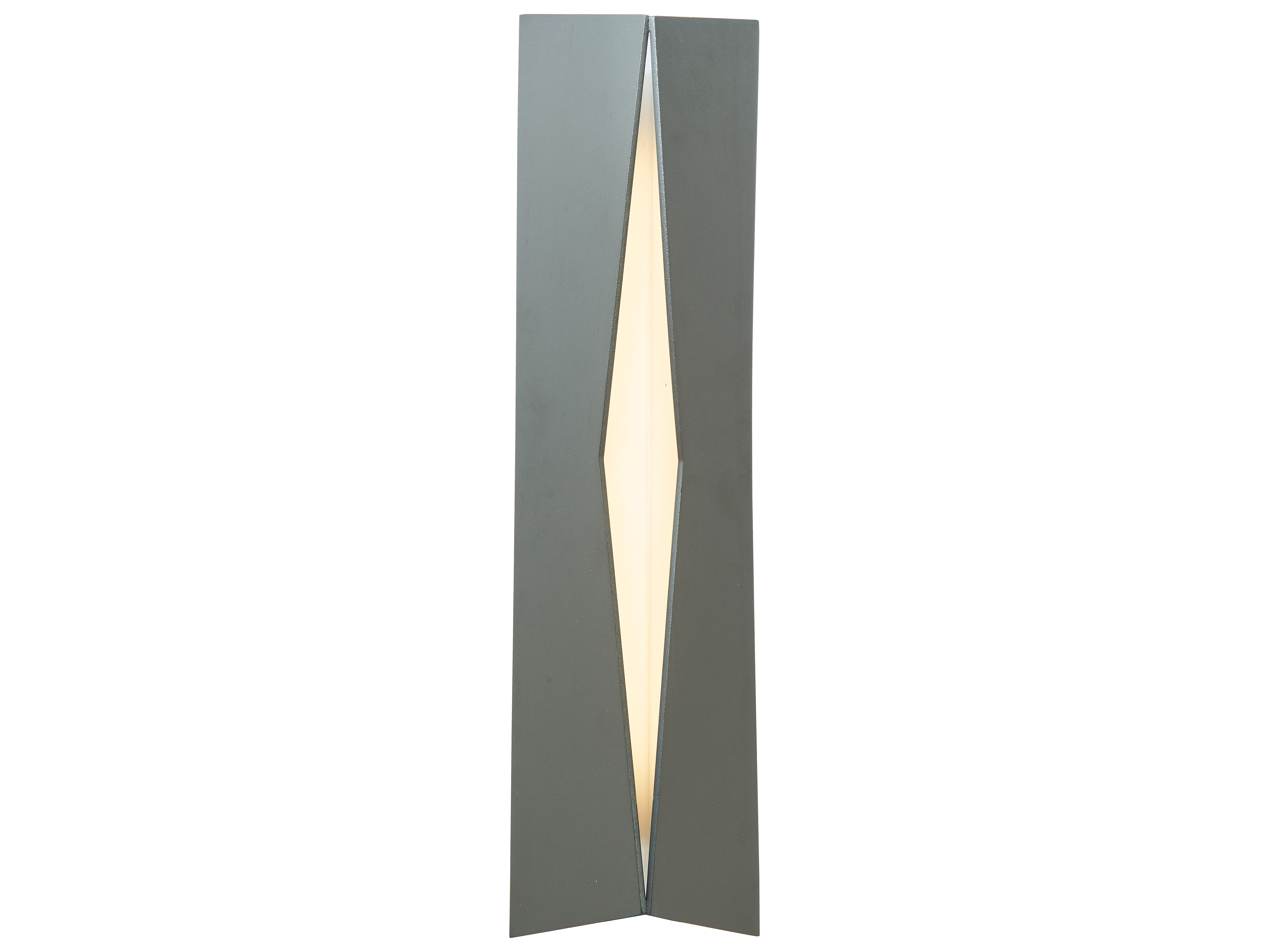 Abra Omega 1-Light Outdoor Wall Light in Matte Black