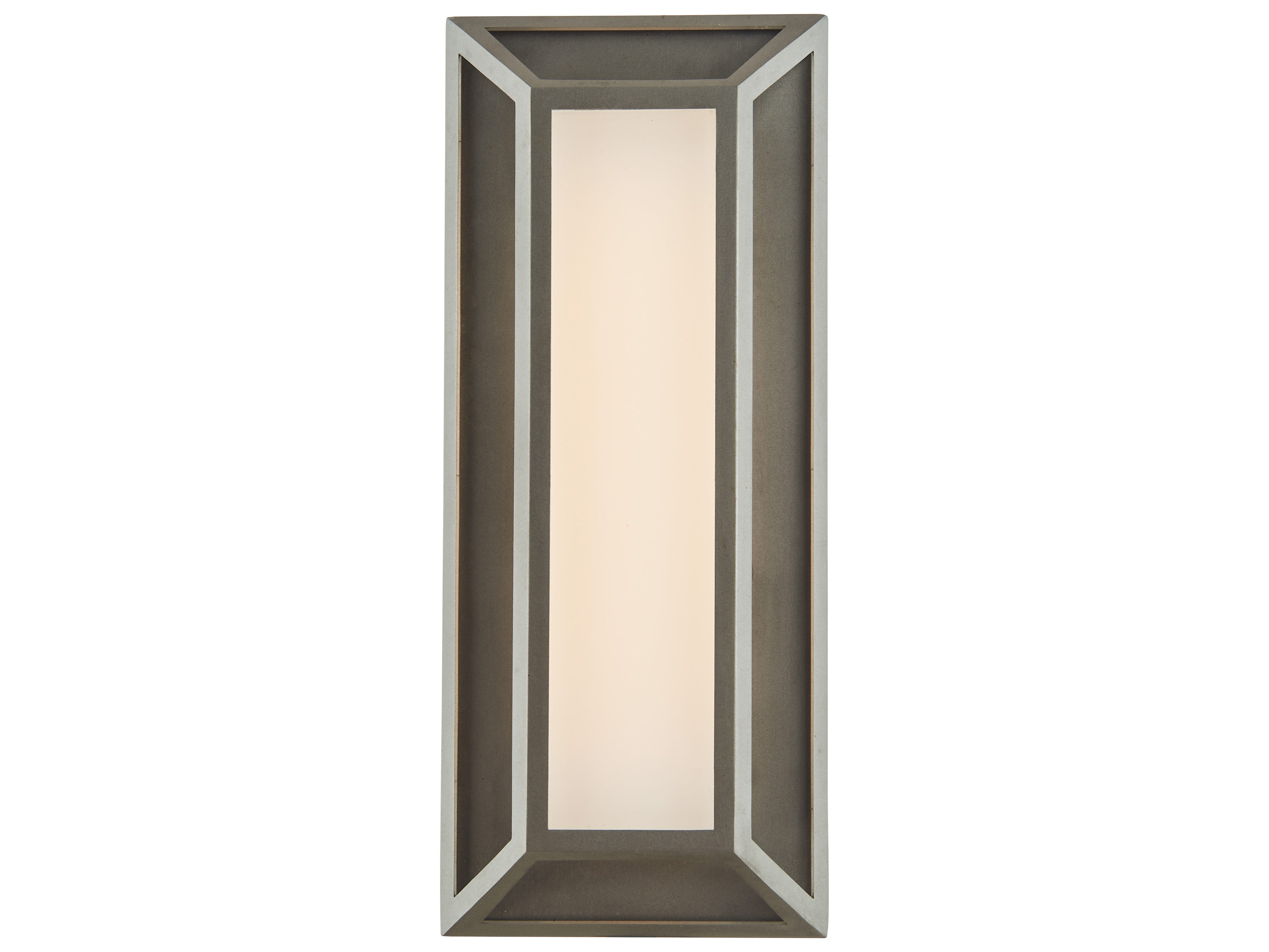 Abra Cell 1-Light Outdoor Wall Light in Stainless Steel