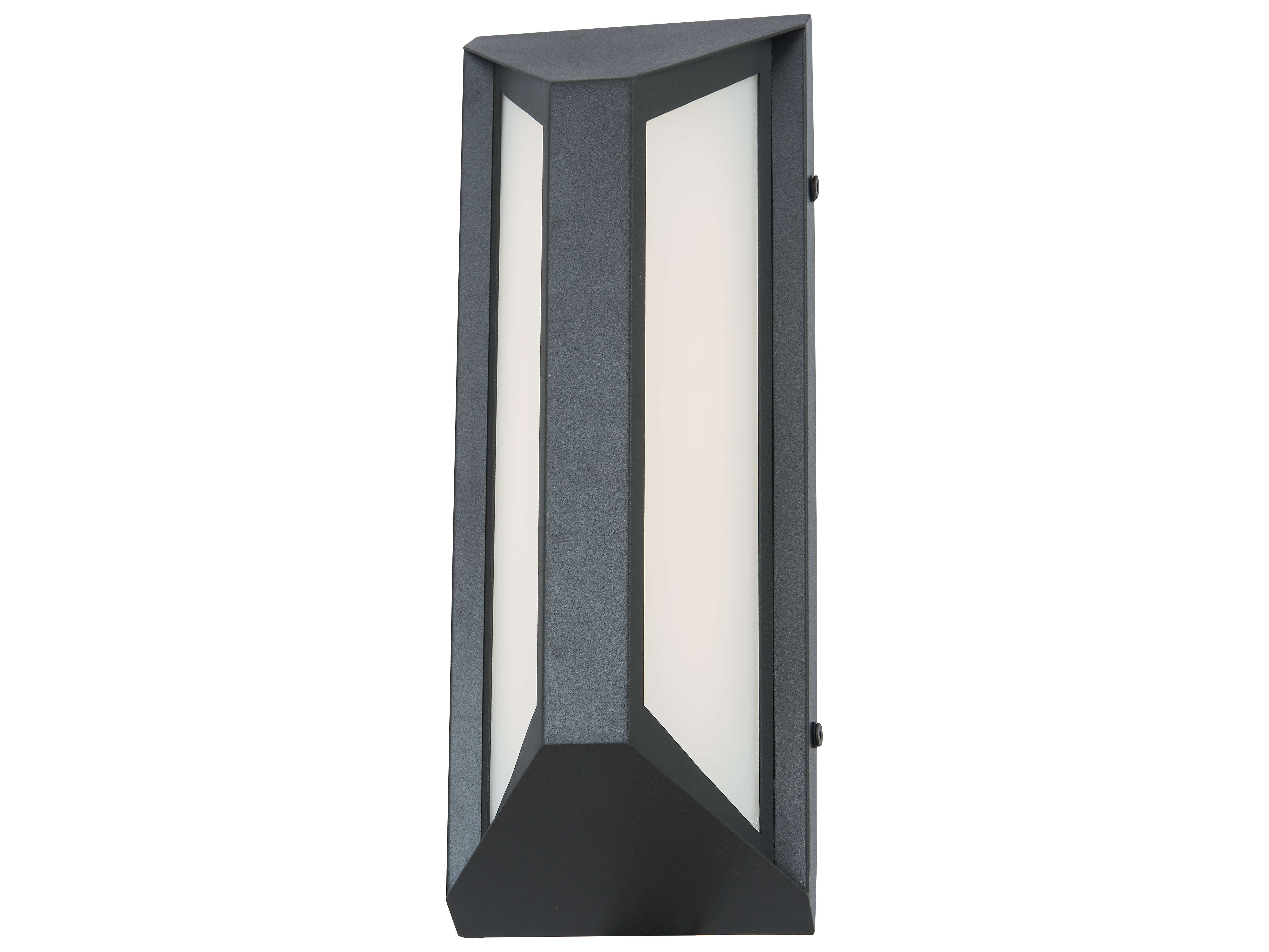 Abra Newport 1-Light Outdoor Wall Light in Matte Black