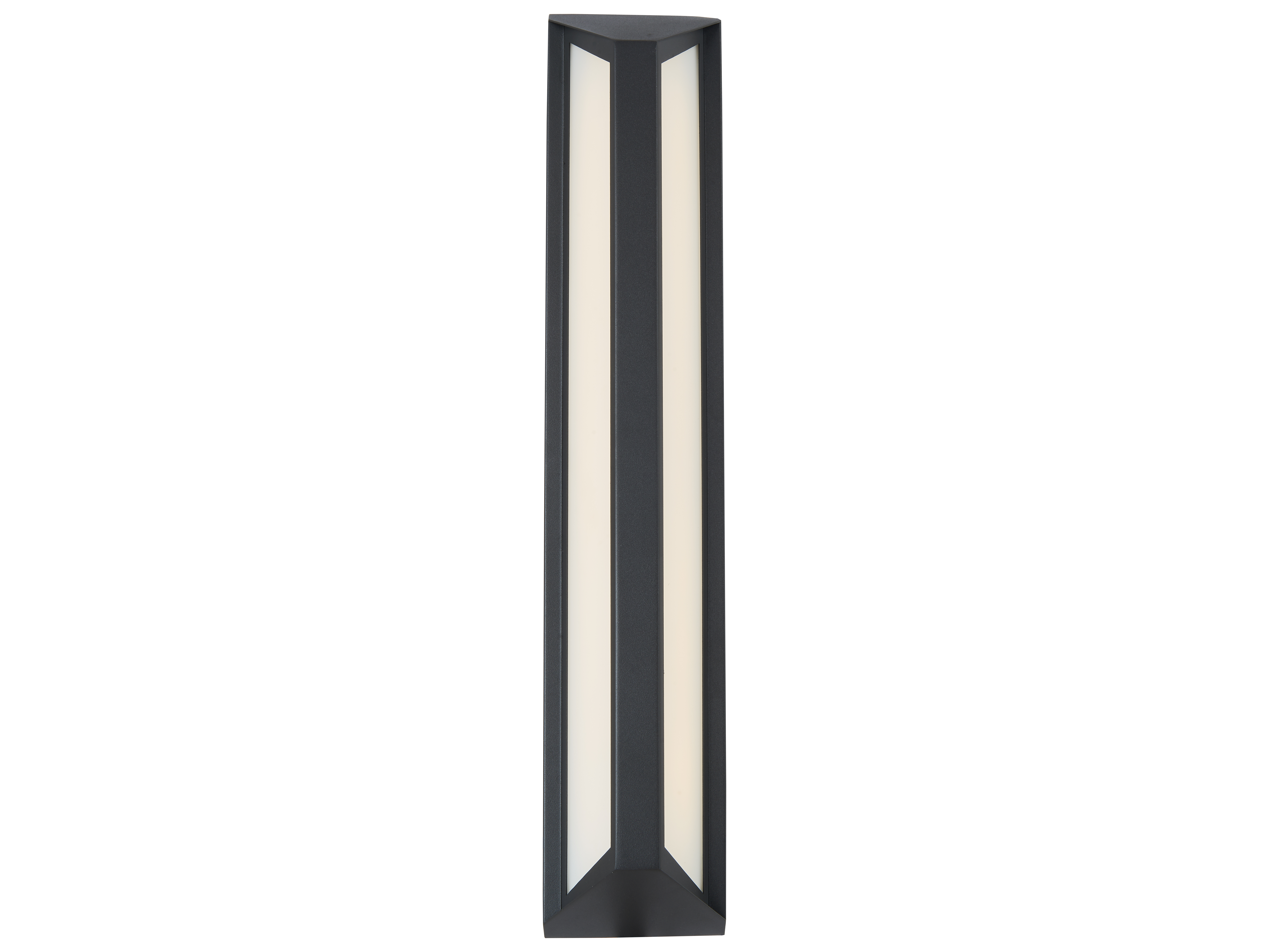 Abra Newport 1-Light Outdoor Wall Light in Matte Black