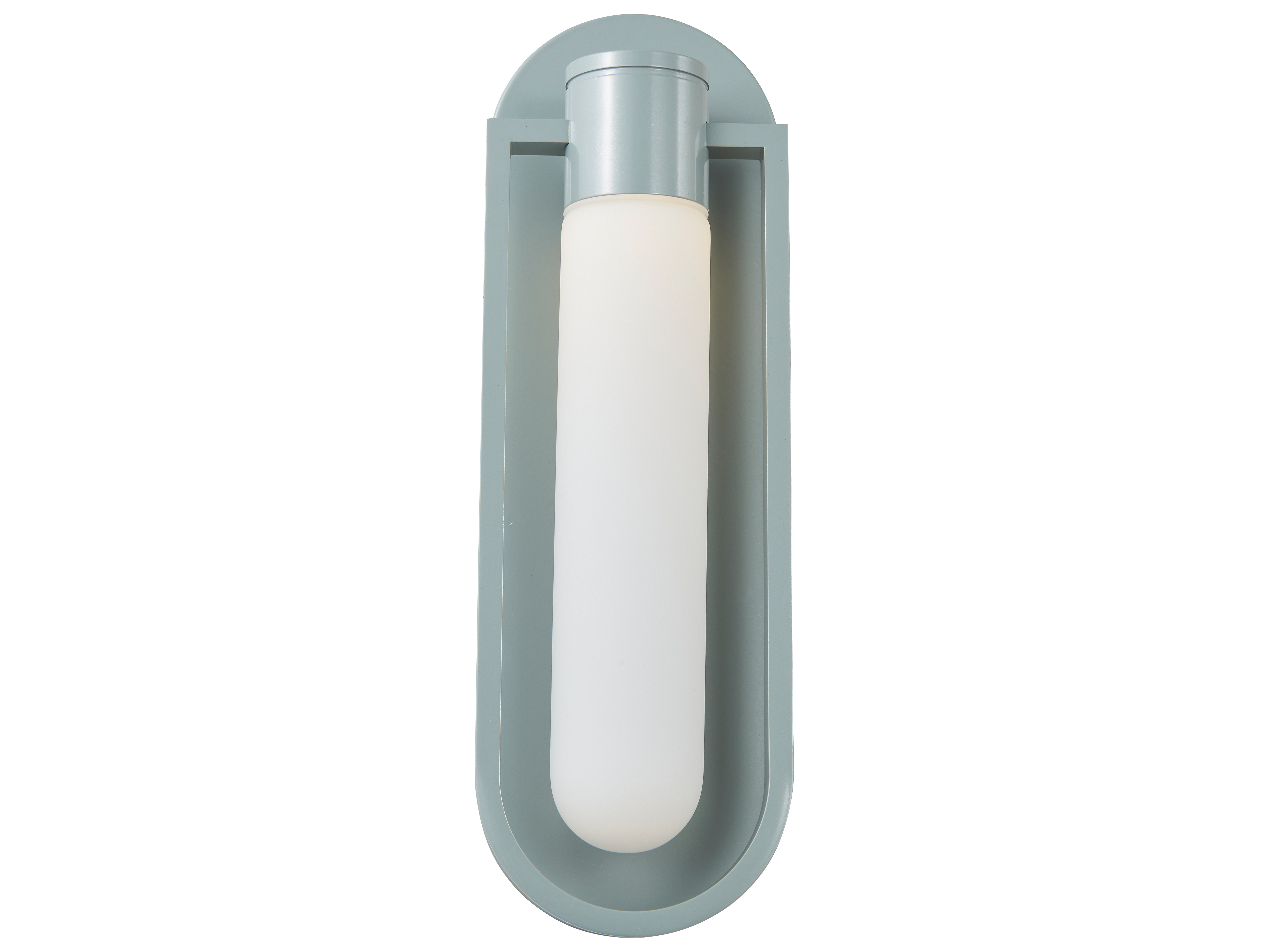 Abra Siren 1-Light Outdoor Wall Light in Silica