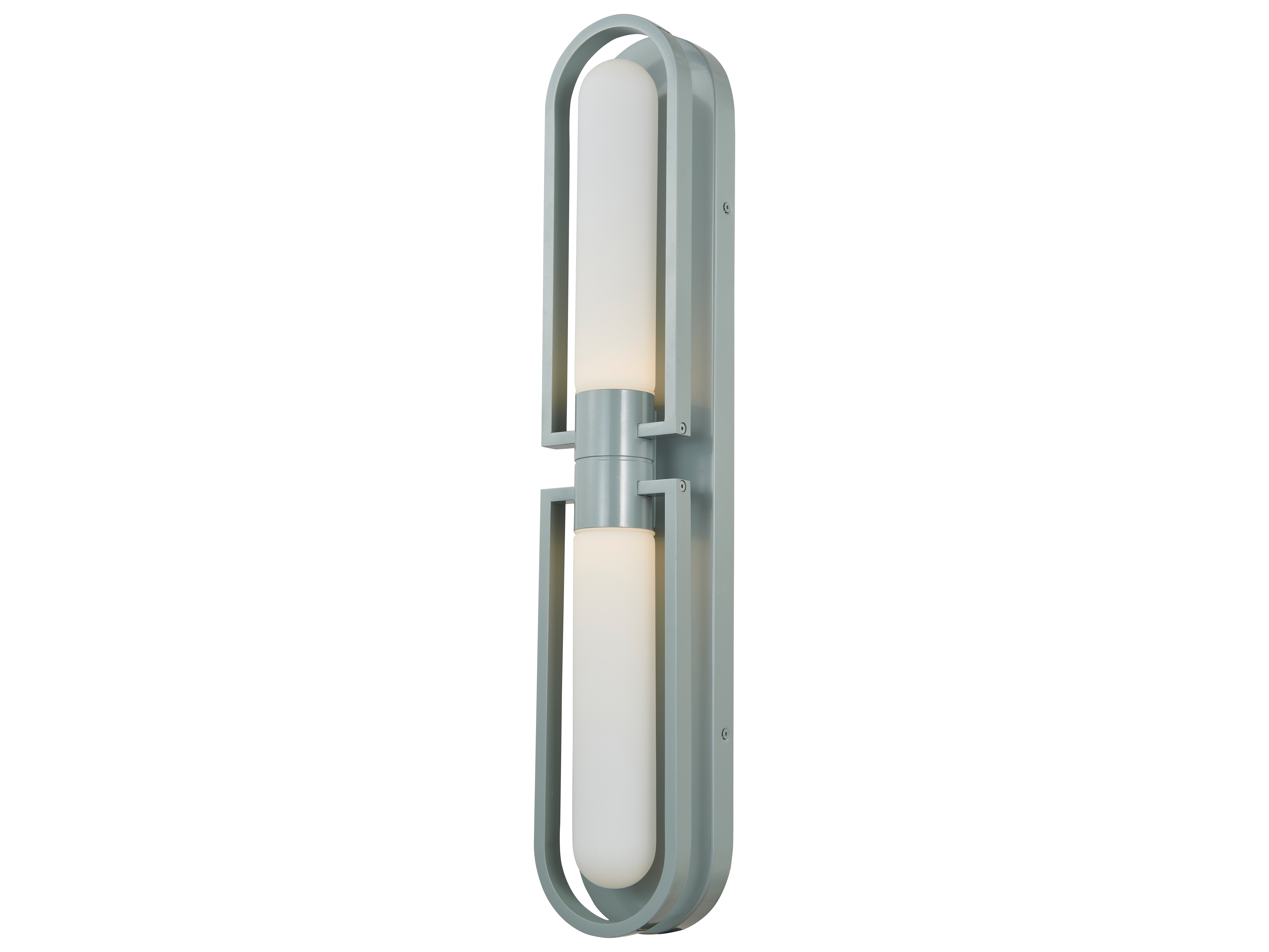 Abra Siren 2-Light Outdoor Wall Light in Silica