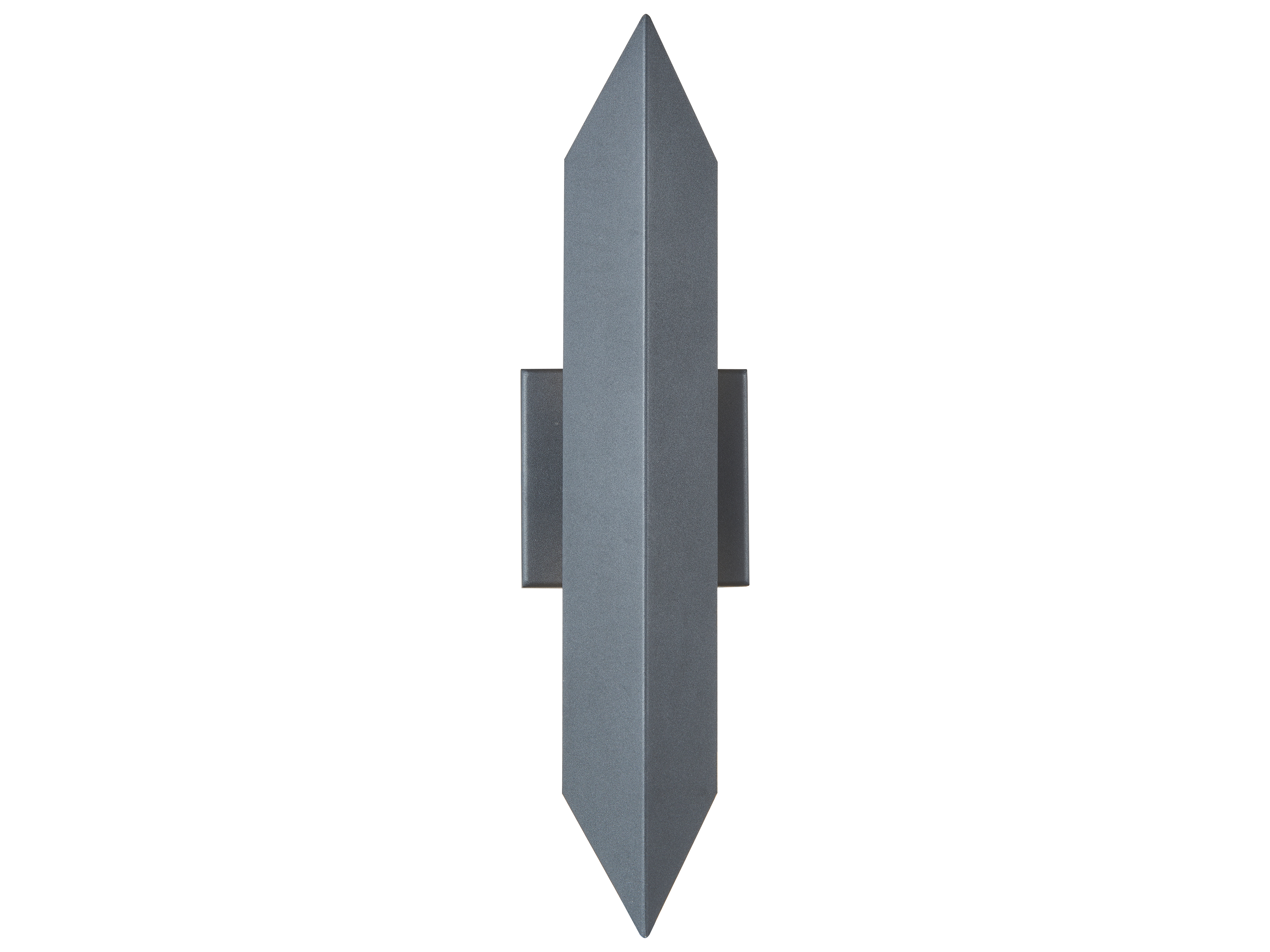 Abra Pauldron 1-Light Outdoor Wall Light in Matte Black