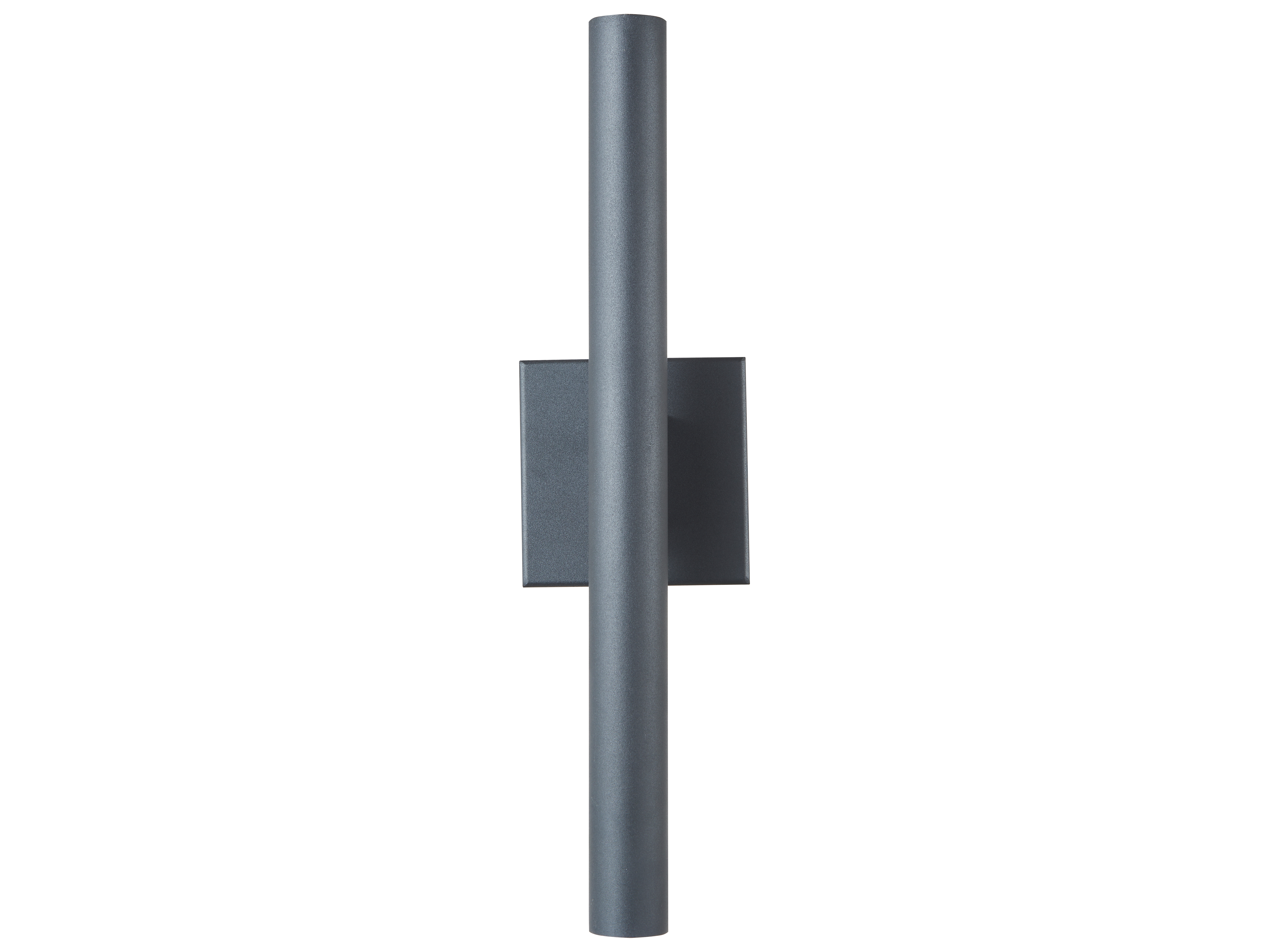 Abra Obelisk 1-Light Outdoor Wall Light in Matte Black