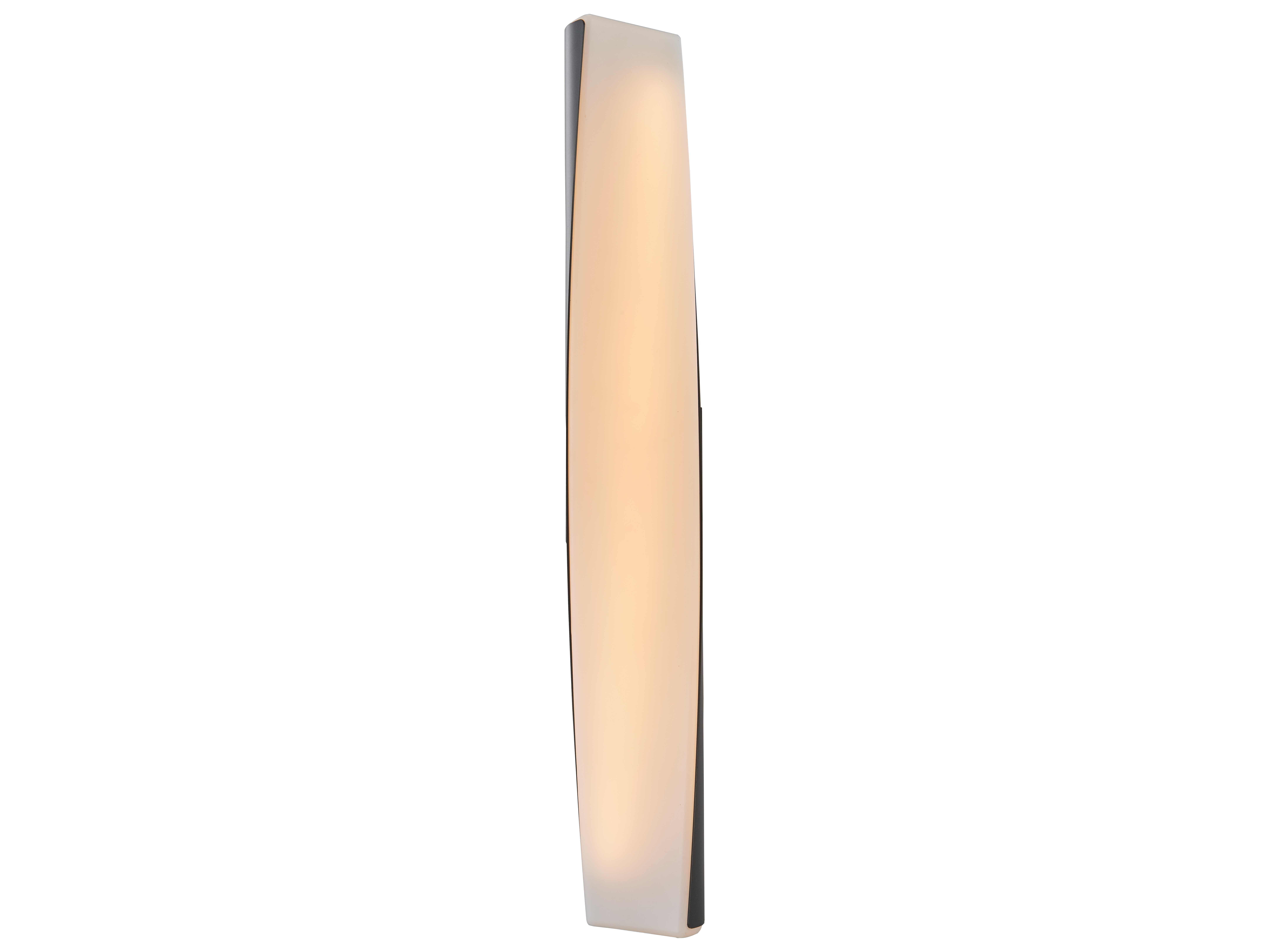 Abra Vortex 2-Light Outdoor Wall Light in Matte Black