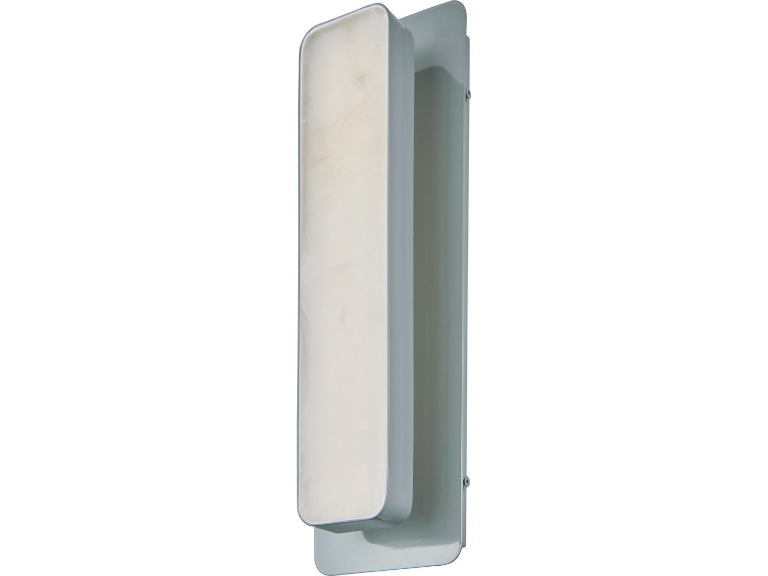 Abra Ingot 1-Light Outdoor Wall Light in Silica