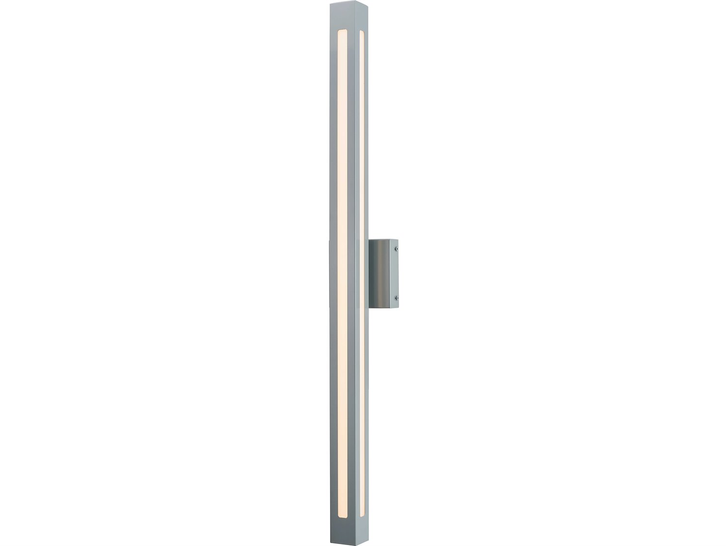Abra Prism 1-Light Outdoor Wall Light in Silica