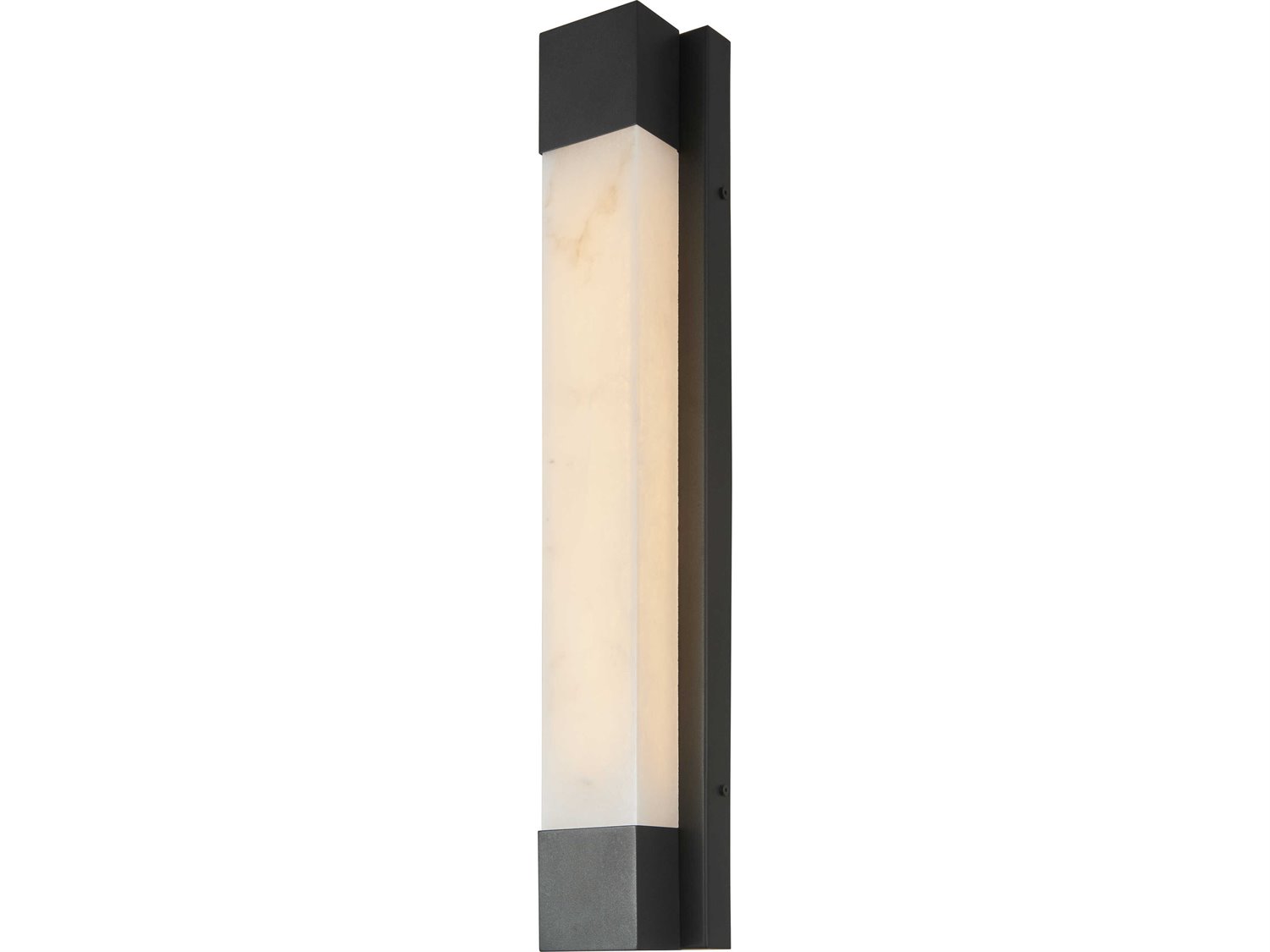 Abra Osiris 1-Light Outdoor Wall Light in Matte Black