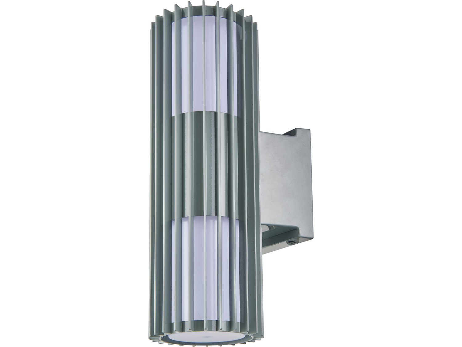 Abra Lava 2-Light Outdoor Wall Light in Silica