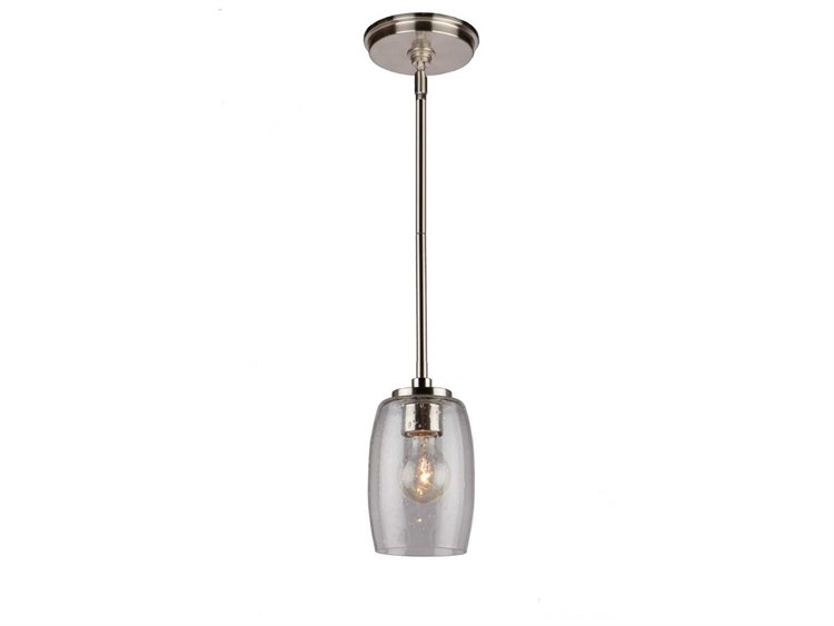 Artcraft Lighting San Antonio Brushed Nickel 5 Wide Mini Pendant Artcraft Lighting San Antonio Brushed Nickel 5 Wide Mini Pendant Light Ac10531bn