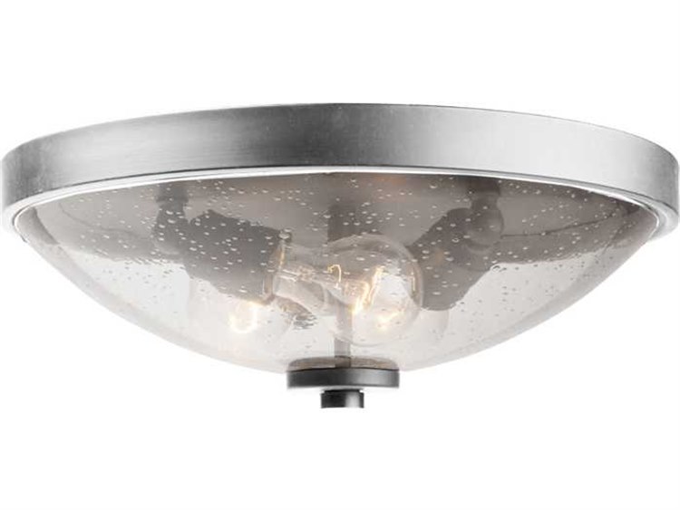 Artcraft Lighting San Antonio Brushed Nickel Three Light Flush Mount Artcraft Lighting San Antonio Brushed Nickel Three Light Flush Mount Ac10538bn