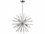Artcraft Sunburst 19" 8-Light Satin Brass Sputnik Pendant  ACAC11443