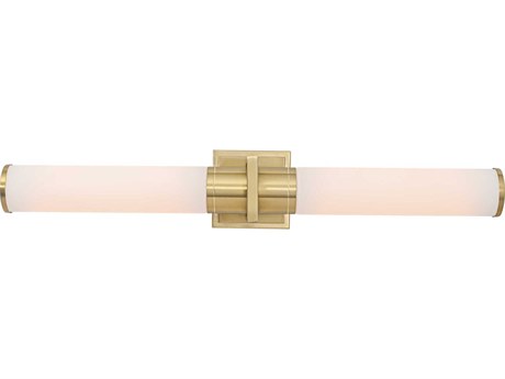 Artcraft Positano 2-Light Satin Brass Vanity Light