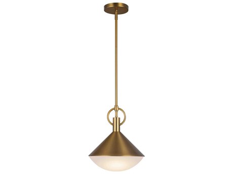 Artcraft Abruzzo 1-Light Brass Mini Pendant