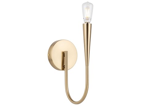 Artcraft Bronte 2-Light Brass Wall Sconce