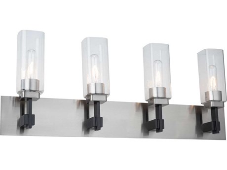 Artcraft Arlington 4-Light Satin Nickel Vanity Light
